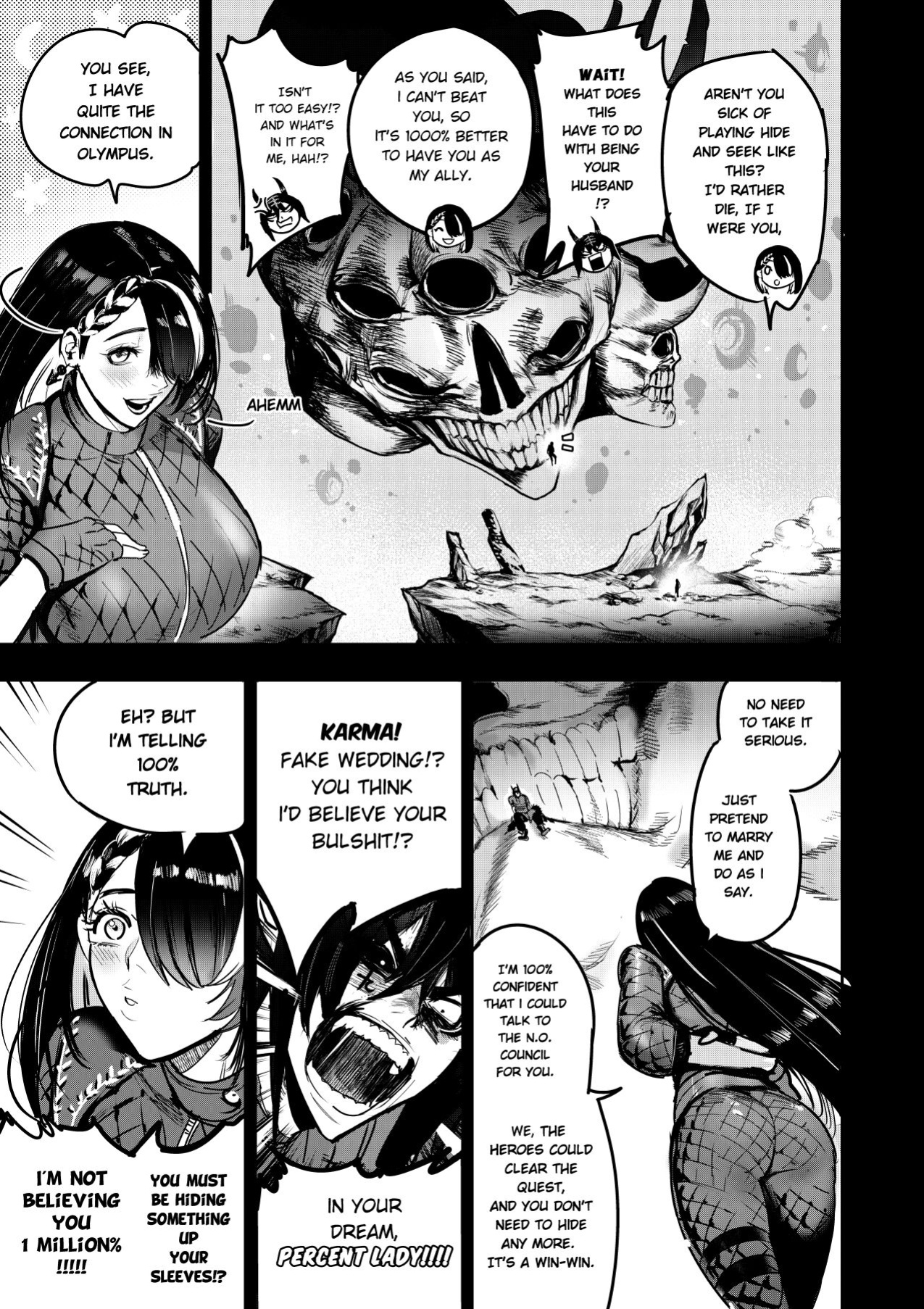 [Furiouzly] I sold my body to a god Chap 6-8 [Uncensored]