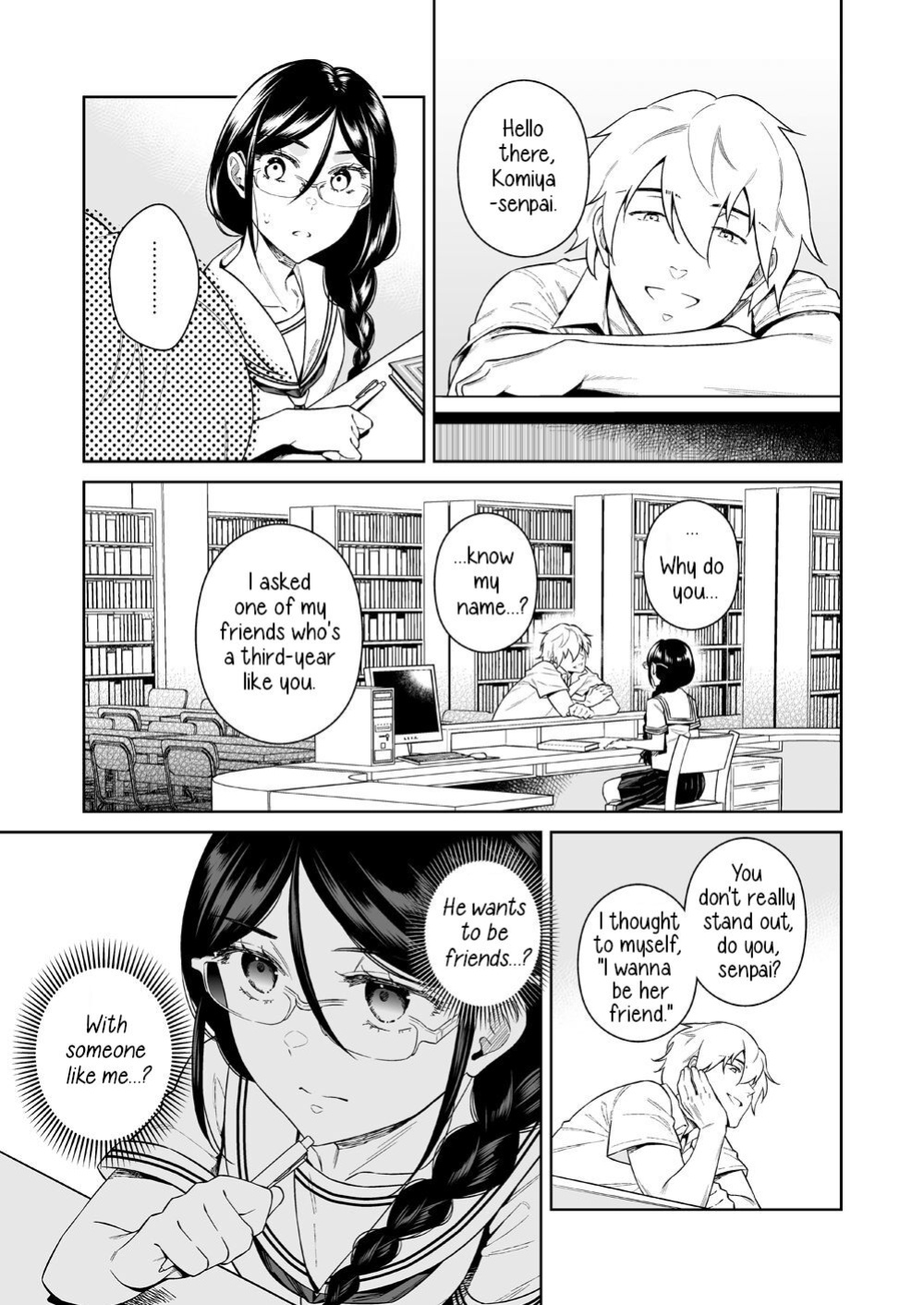 [2JIMUSUBI (Ohno Kanae)] Toshoshitsu no Kedamono-tachi | The Beasts in the Library