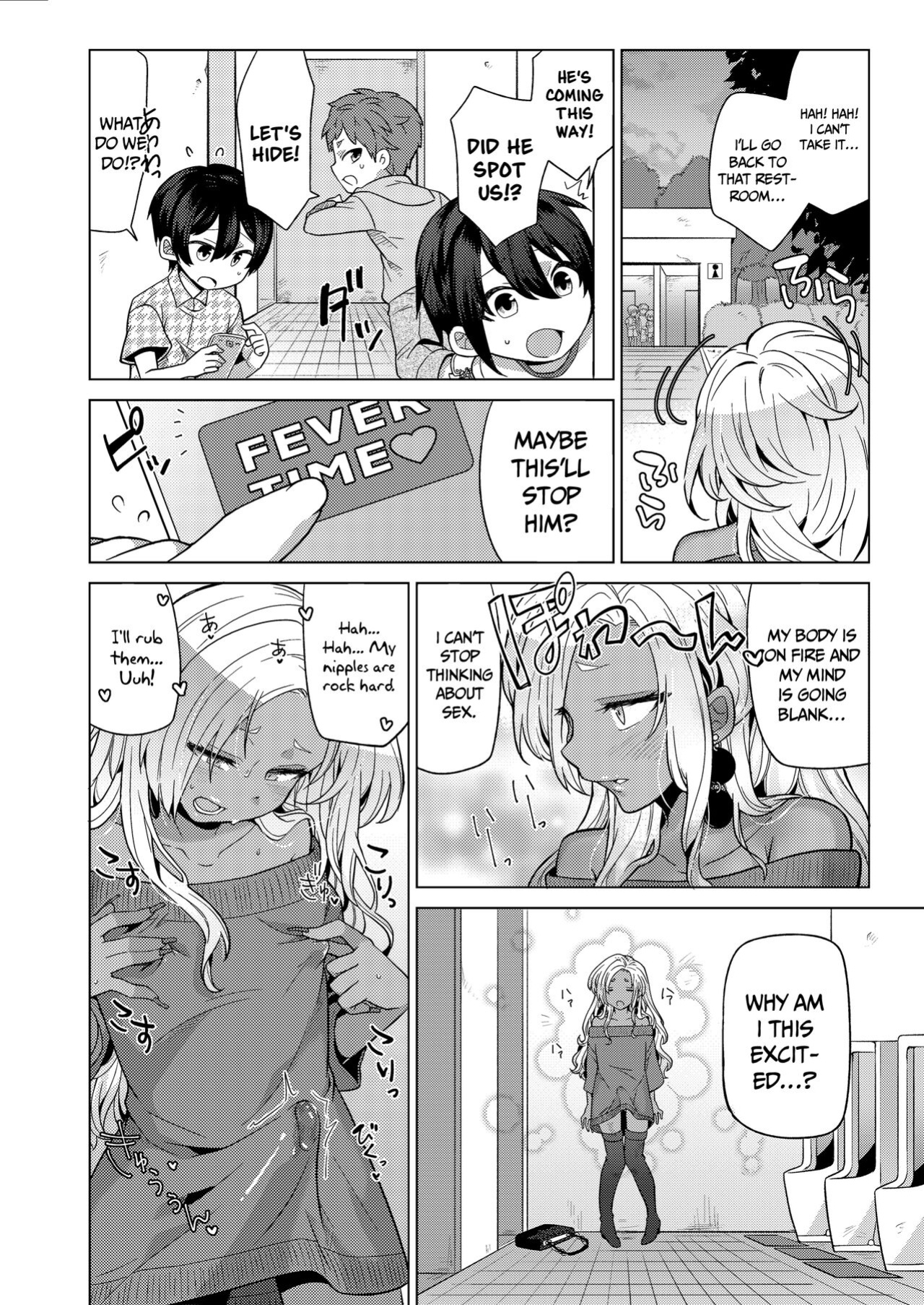 [Nanaten Manten (knsk)] I Tried To Play Naughty Pranks On a Gal Crossdresser Using an App 2