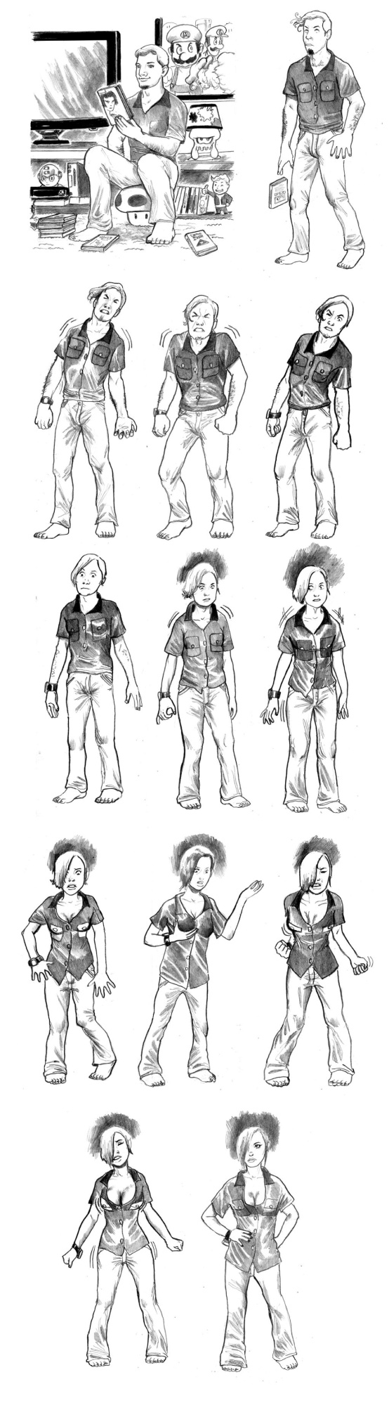 Cluedog's Gender-Bending Miscellany #2 (Sequences)