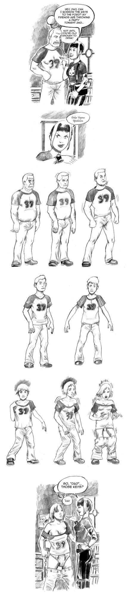 Cluedog's Gender-Bending Miscellany #2 (Sequences)