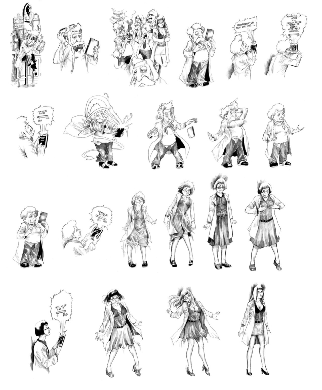 Cluedog's Gender-Bending Miscellany #2 (Sequences)