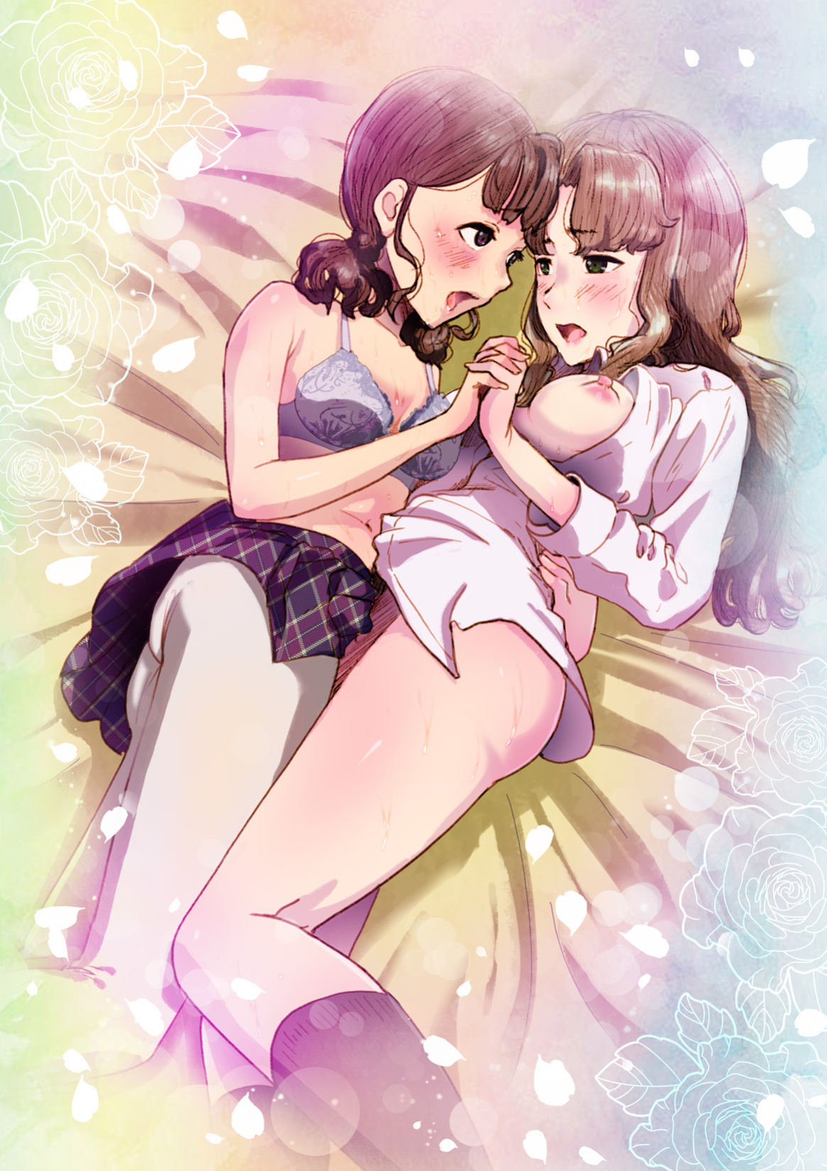 [An-chan Kaichou Potsuri Club (An-chan Kaichou)] Futa x Yuri ～While The Curtains Whisper～