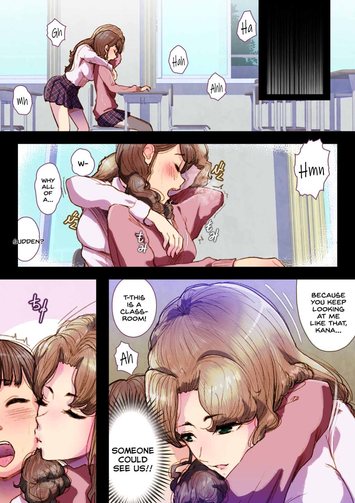 [An-chan Kaichou Potsuri Club (An-chan Kaichou)] Futa x Yuri ～While The Curtains Whisper～
