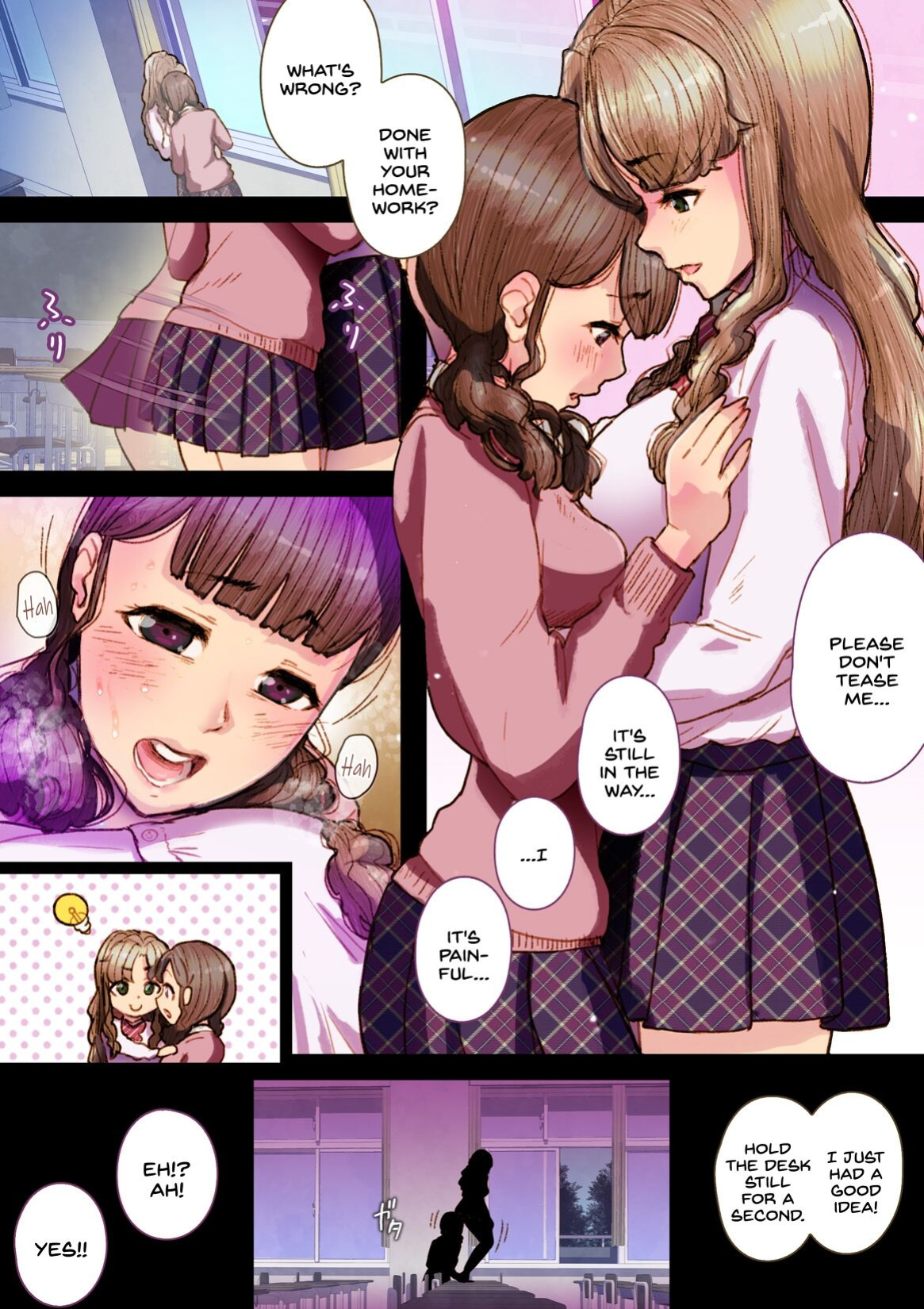 [An-chan Kaichou Potsuri Club (An-chan Kaichou)] Futa x Yuri ～While The Curtains Whisper～