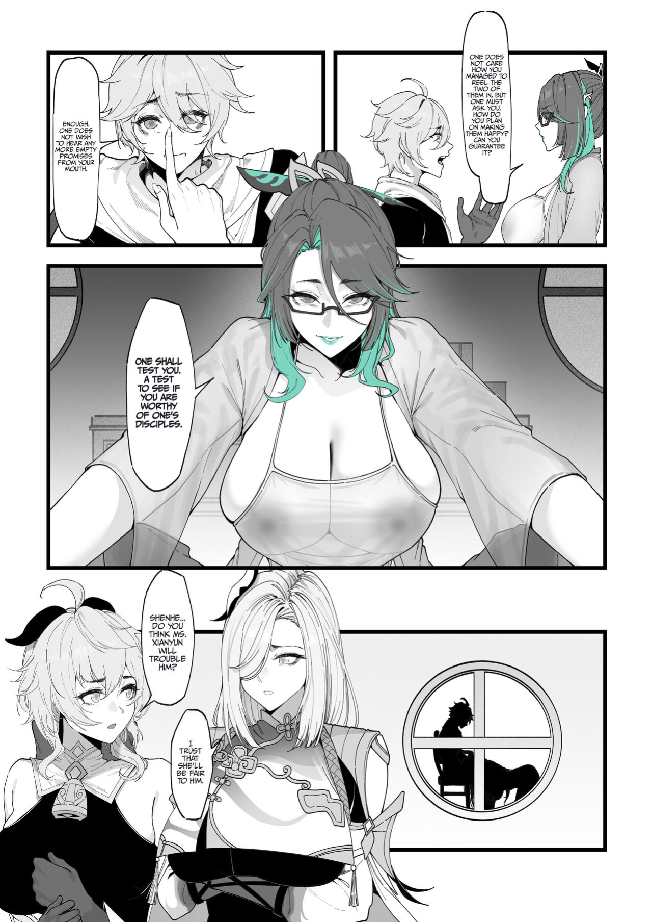 [KeinV] Xianyun: Sora no Shiren | Xianyun: A test for Aether (Genshin Impact) [LunaticSeibah]