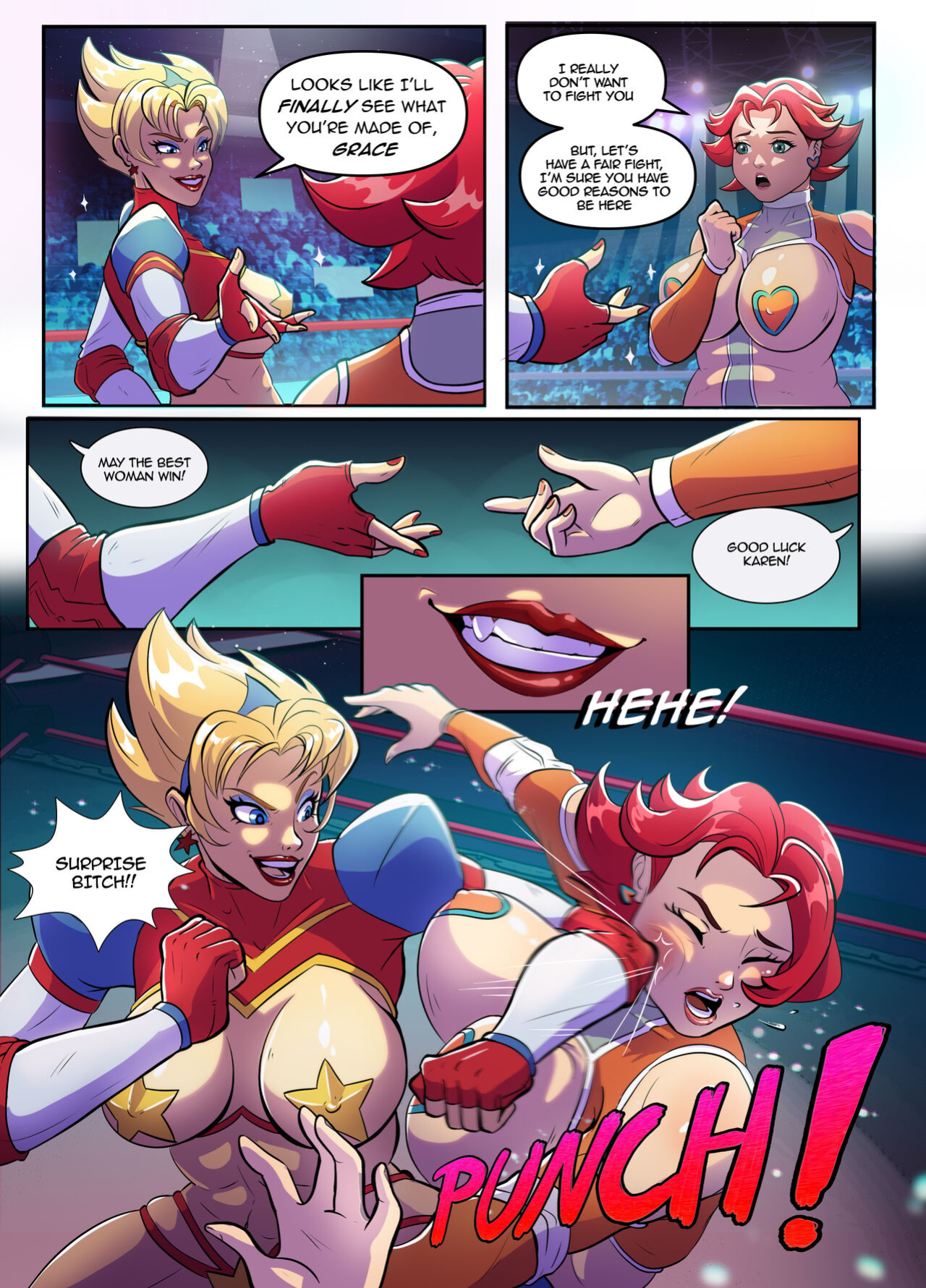 [Crisisbeat] Battle Maidens Karen vs Grace