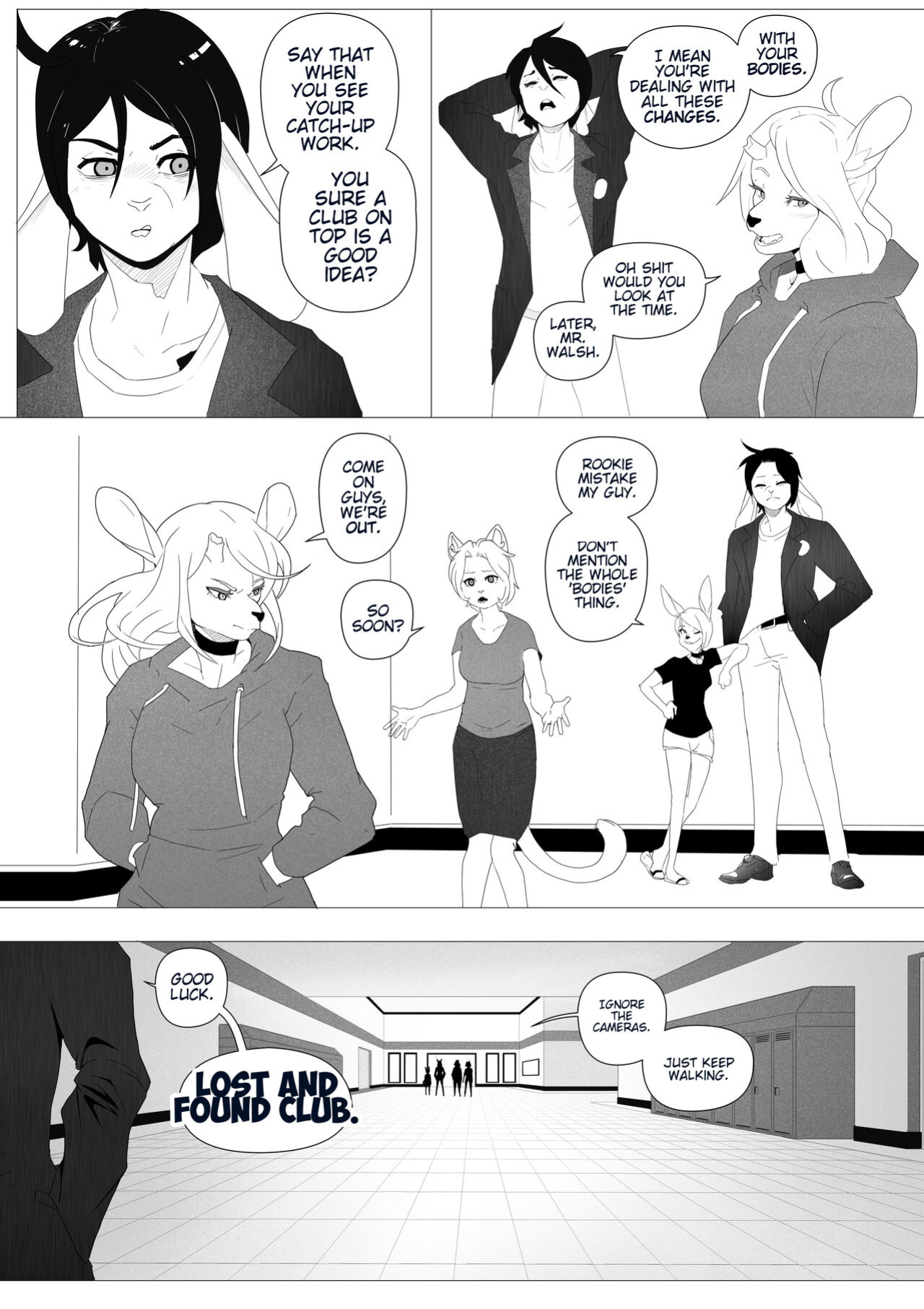 [CoraBlue] Lost and Found Club: Chapter 1