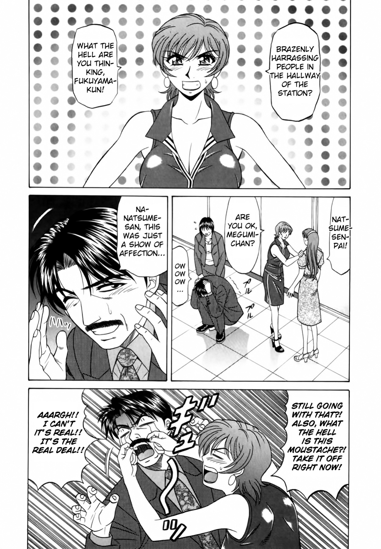 [Ozaki Akira] Caster Natsume Reiko no Yuuwaku Vol. 2 Ch.1-4