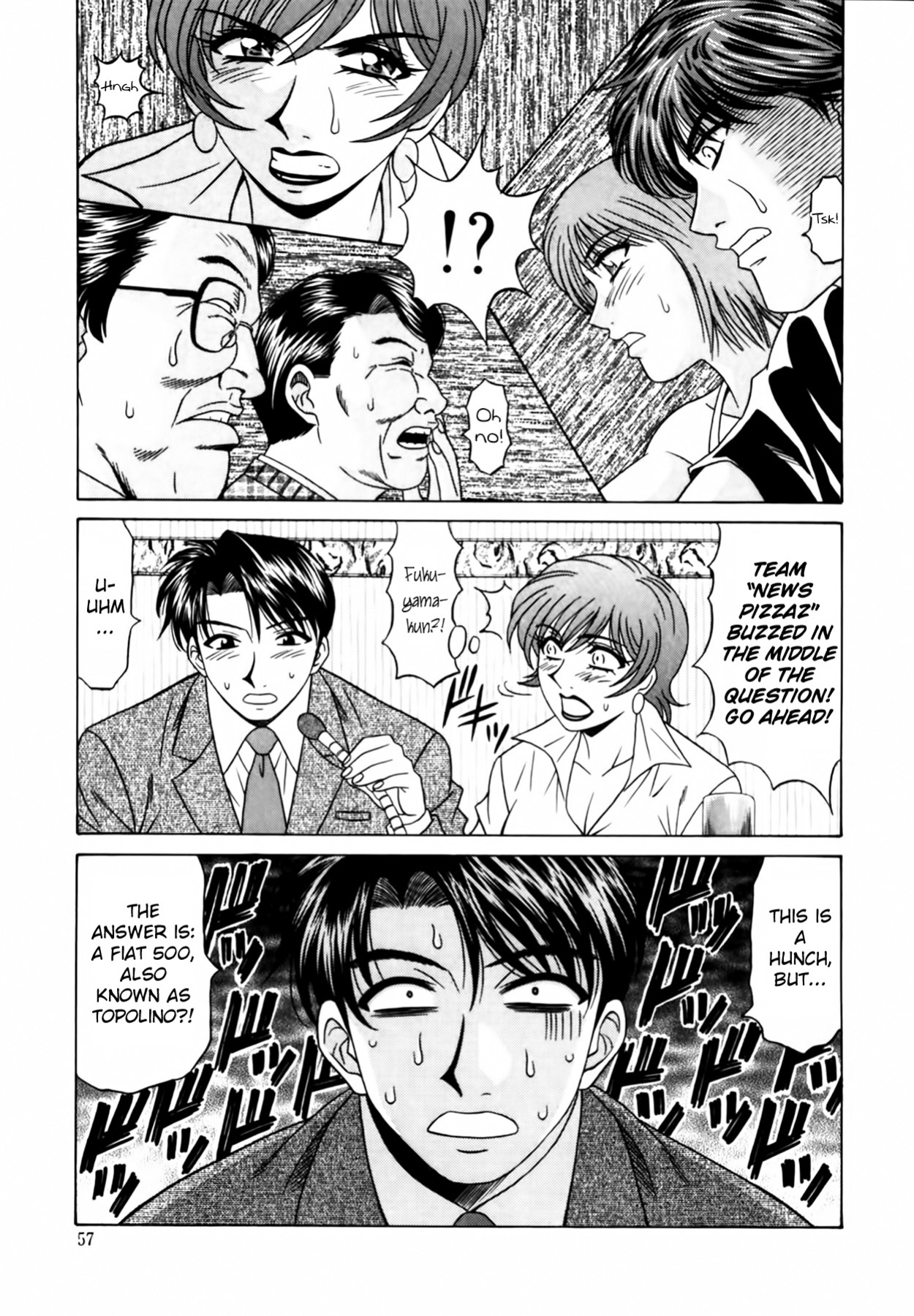 [Ozaki Akira] Caster Natsume Reiko no Yuuwaku Vol. 2 Ch.1-4
