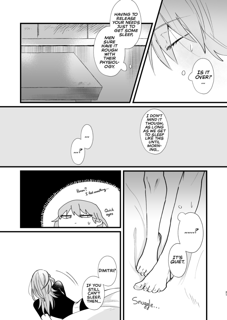 [Inugoya ni Boku (Jinta)] Nenai Ko Dare da | Who is the Restless Child? (Fire Emblem: Three Houses) [The Crimson Star]