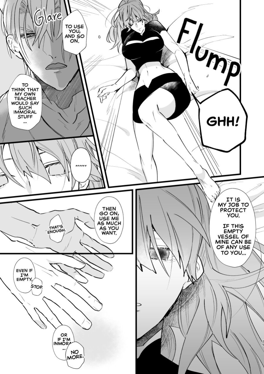 [Inugoya ni Boku (Jinta)] Nenai Ko Dare da | Who is the Restless Child? (Fire Emblem: Three Houses) [The Crimson Star]
