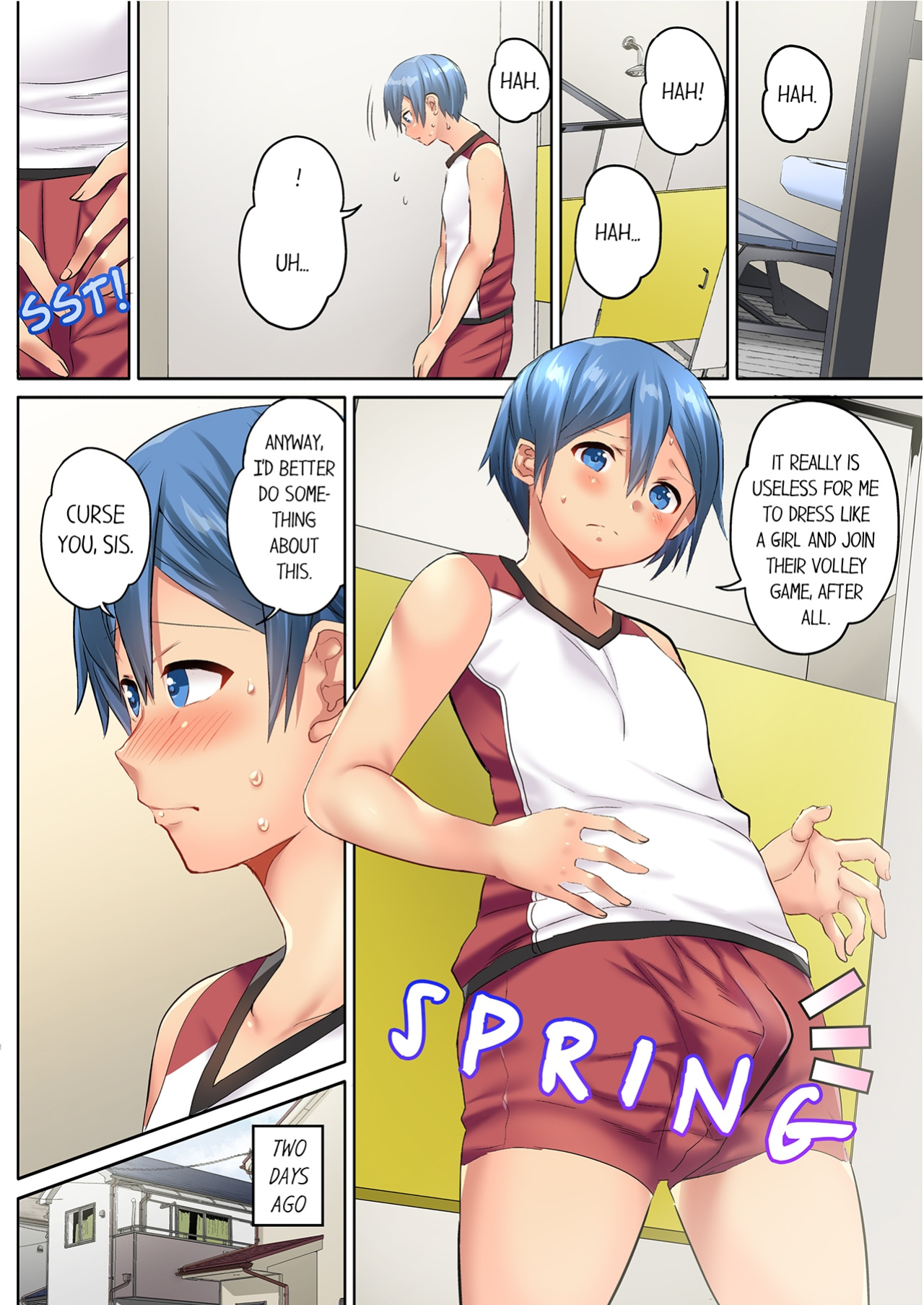 [Kazutaro] Hitozuma Volley-bu no Asedaku SEX ~Shower Abinagara Micchaku Shichau? 1-2 | Married Women's Volleyball Club Sweaty Sex - We're Being Glued Together While Taking A Shower? 1-2