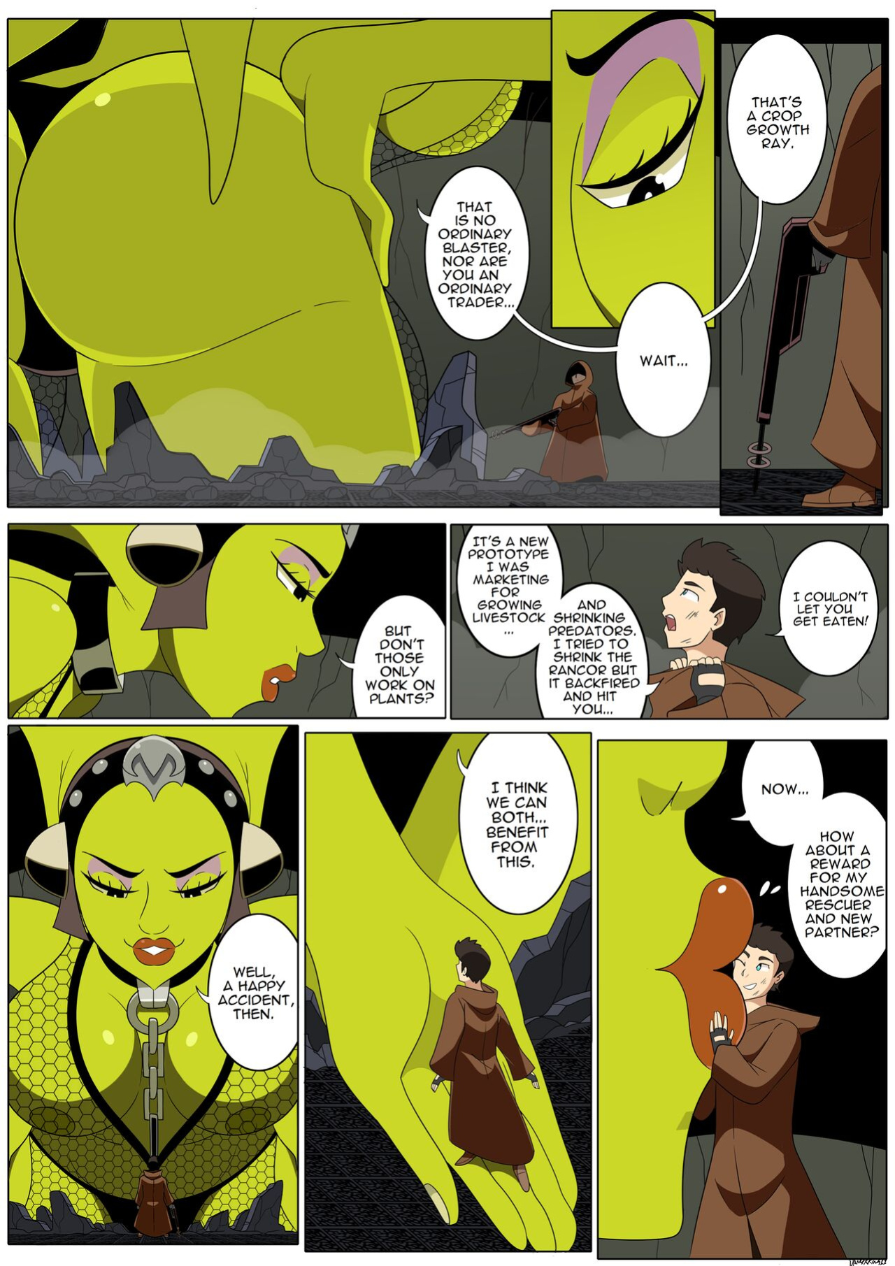 [Dangerking11] Oola's Big Break (Star Wars)