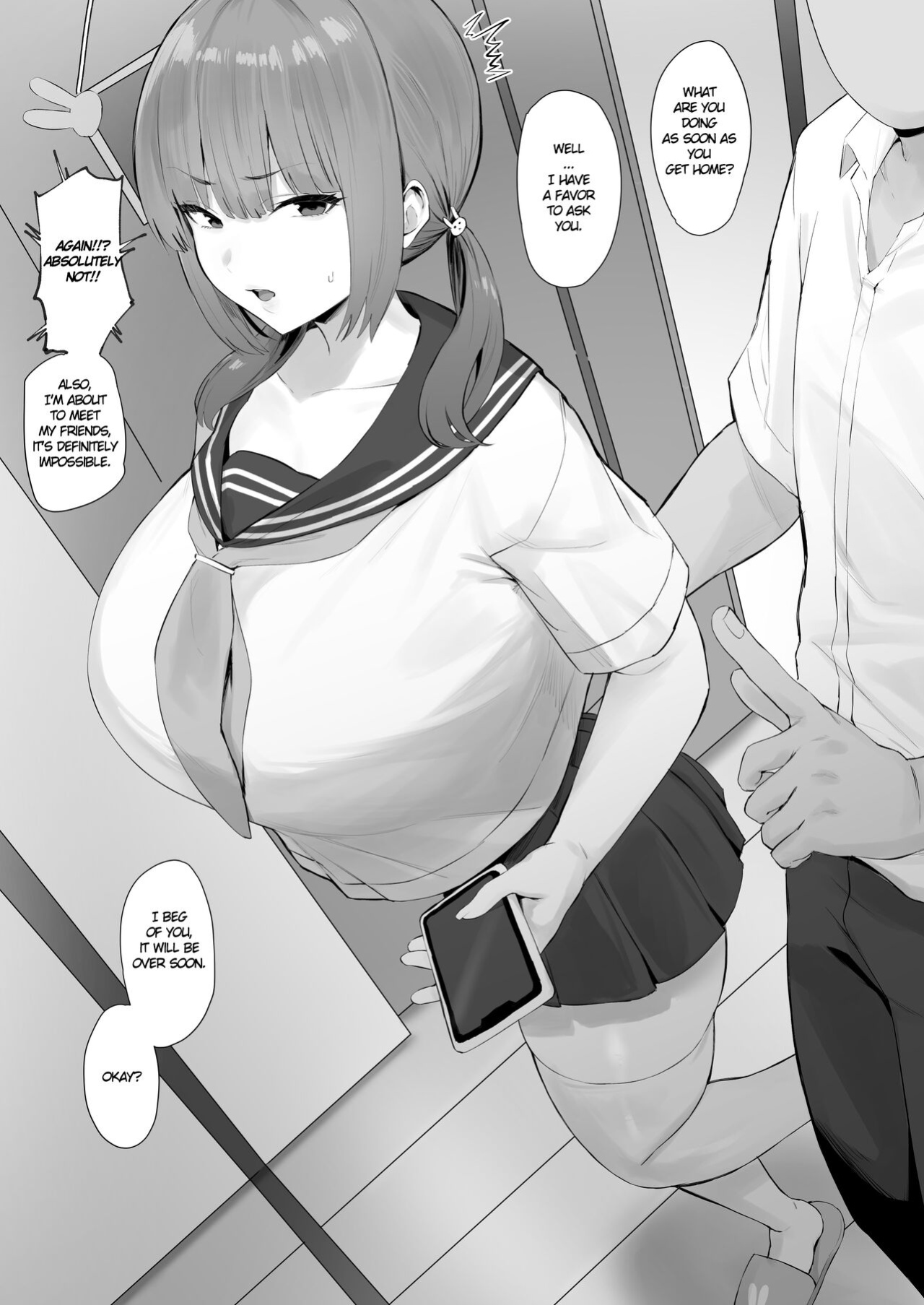 [Hotate-chan] Ani no Kimoi Gendou ni Honki de Don Hikukedo Nandakanda de Kotowaranai Imouto [BTD Translations]