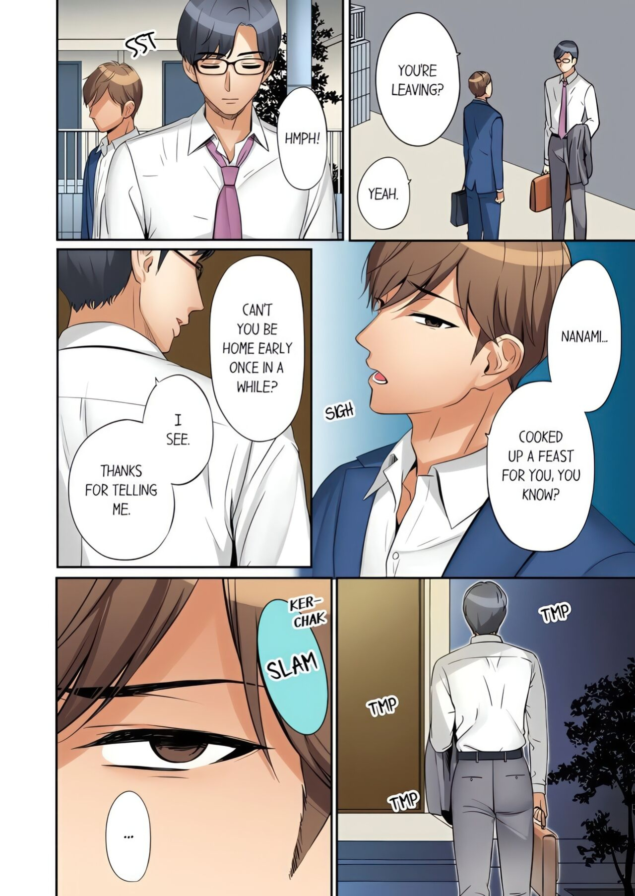 [Nanashiki Fuka] "Ato 3-kai wa Ikeru yo ne?" Otto no Kitaku Mae, Zetsurin Gitei ni Nando mo Hametaosareru Tsuma (1-109)