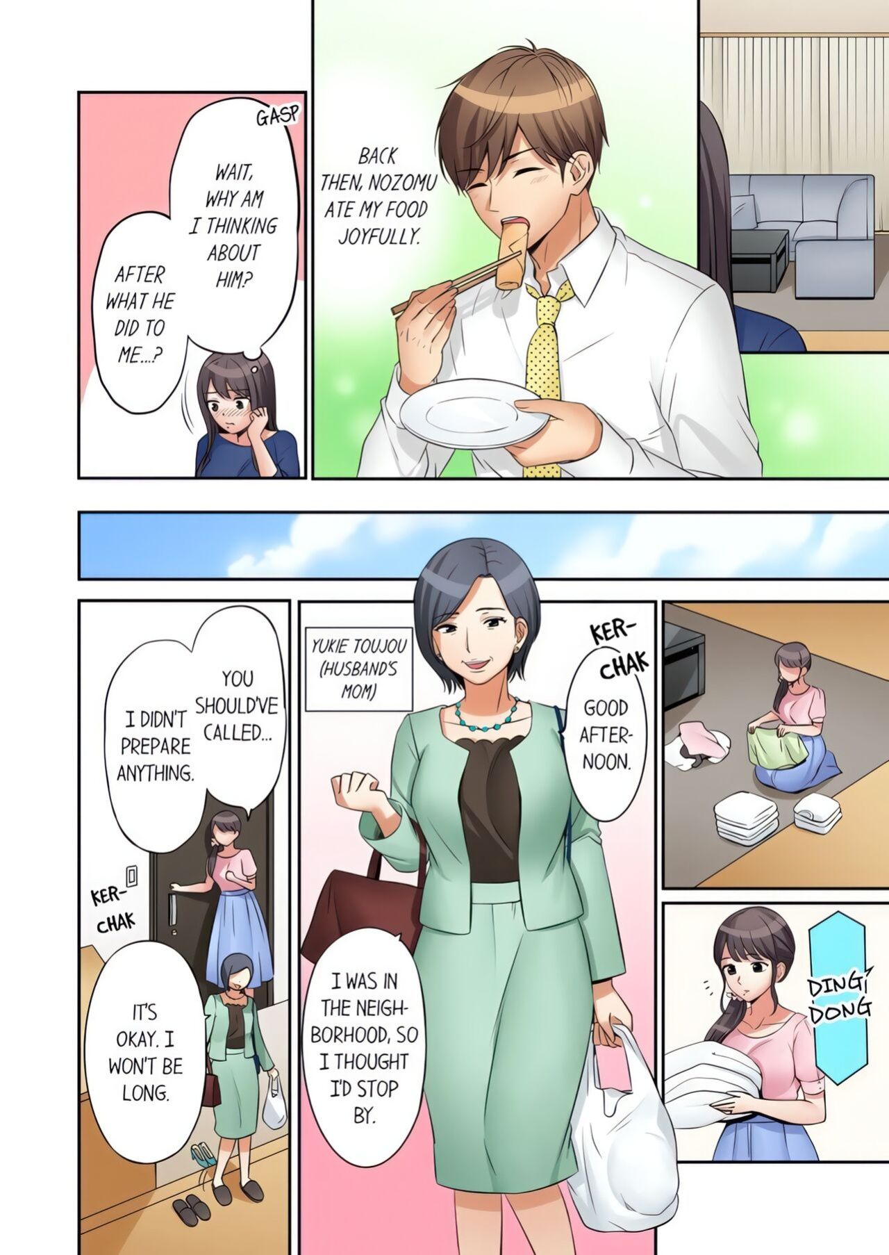 [Nanashiki Fuka] "Ato 3-kai wa Ikeru yo ne?" Otto no Kitaku Mae, Zetsurin Gitei ni Nando mo Hametaosareru Tsuma (1-109)