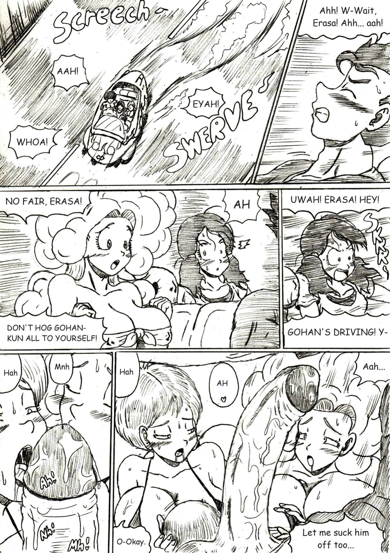 Beach Harem King - Gohan X Harem