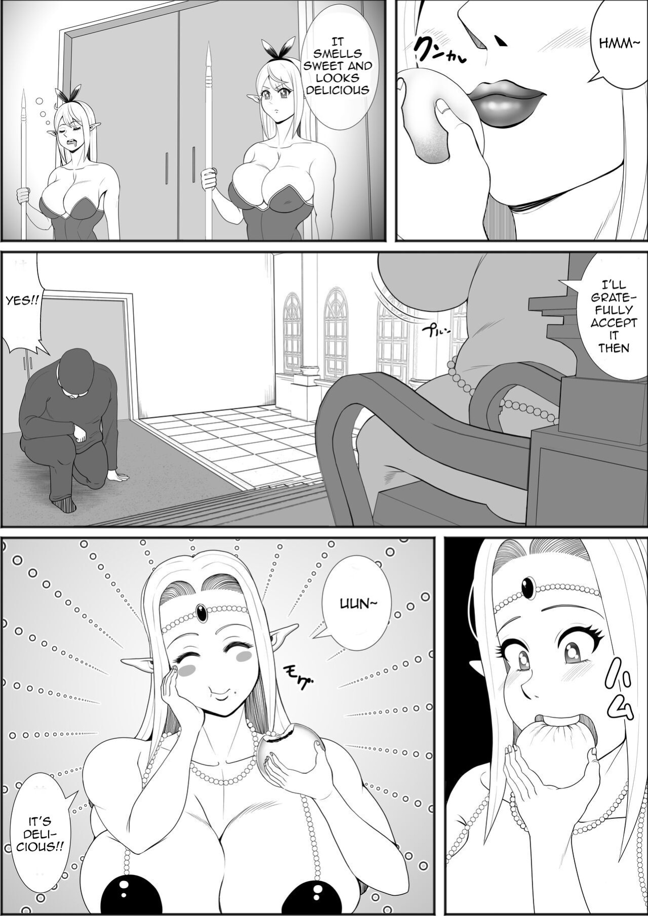 [Nekorondoru (Tokei)] Elf Queen Turned Obese