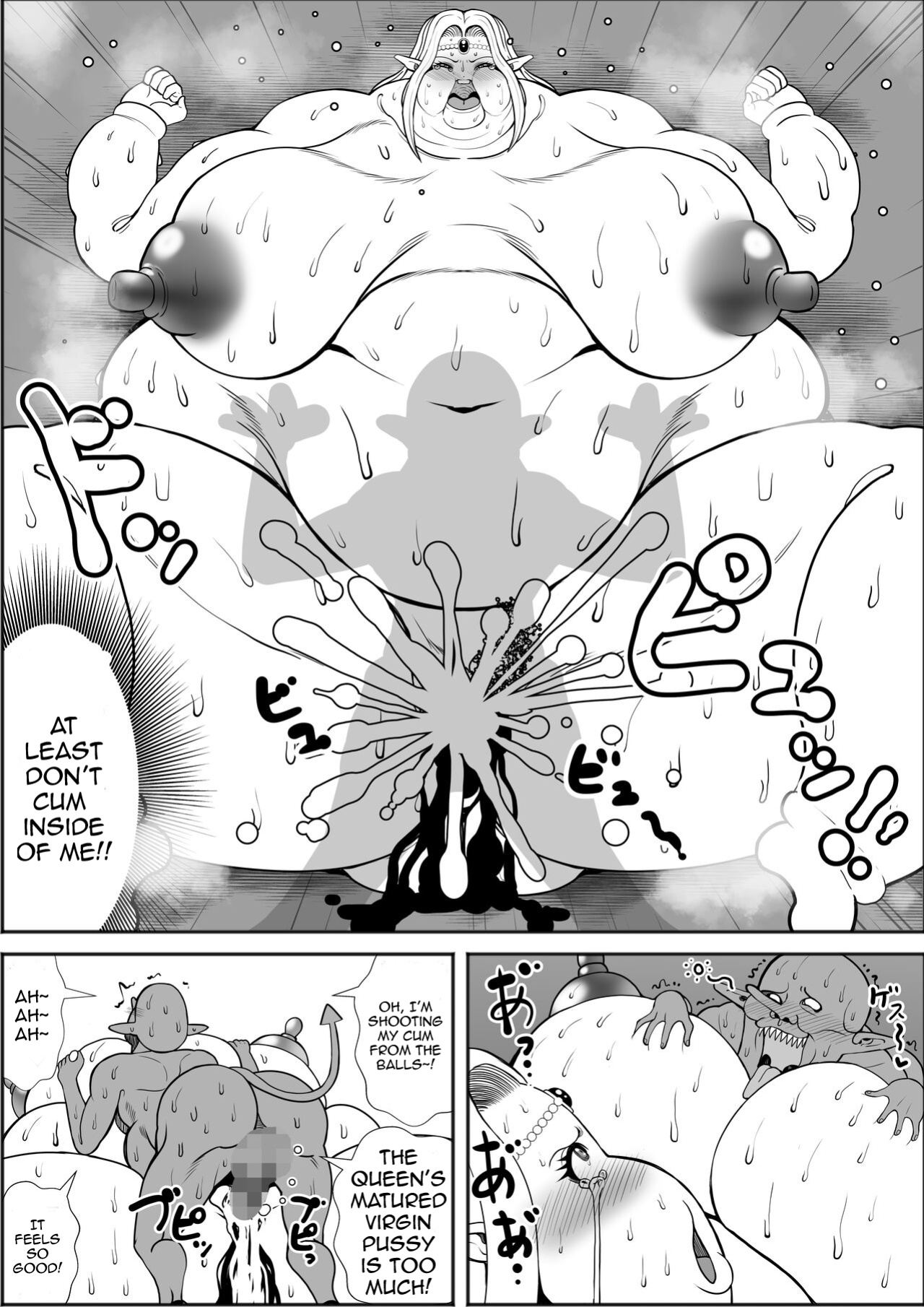 [Nekorondoru (Tokei)] Elf Queen Turned Obese