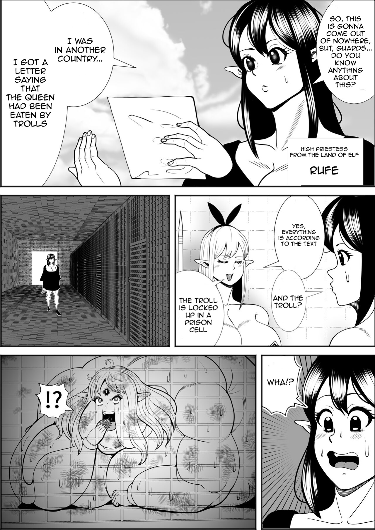 [Nekorondoru (Tokei)] Elf Queen Turned Obese