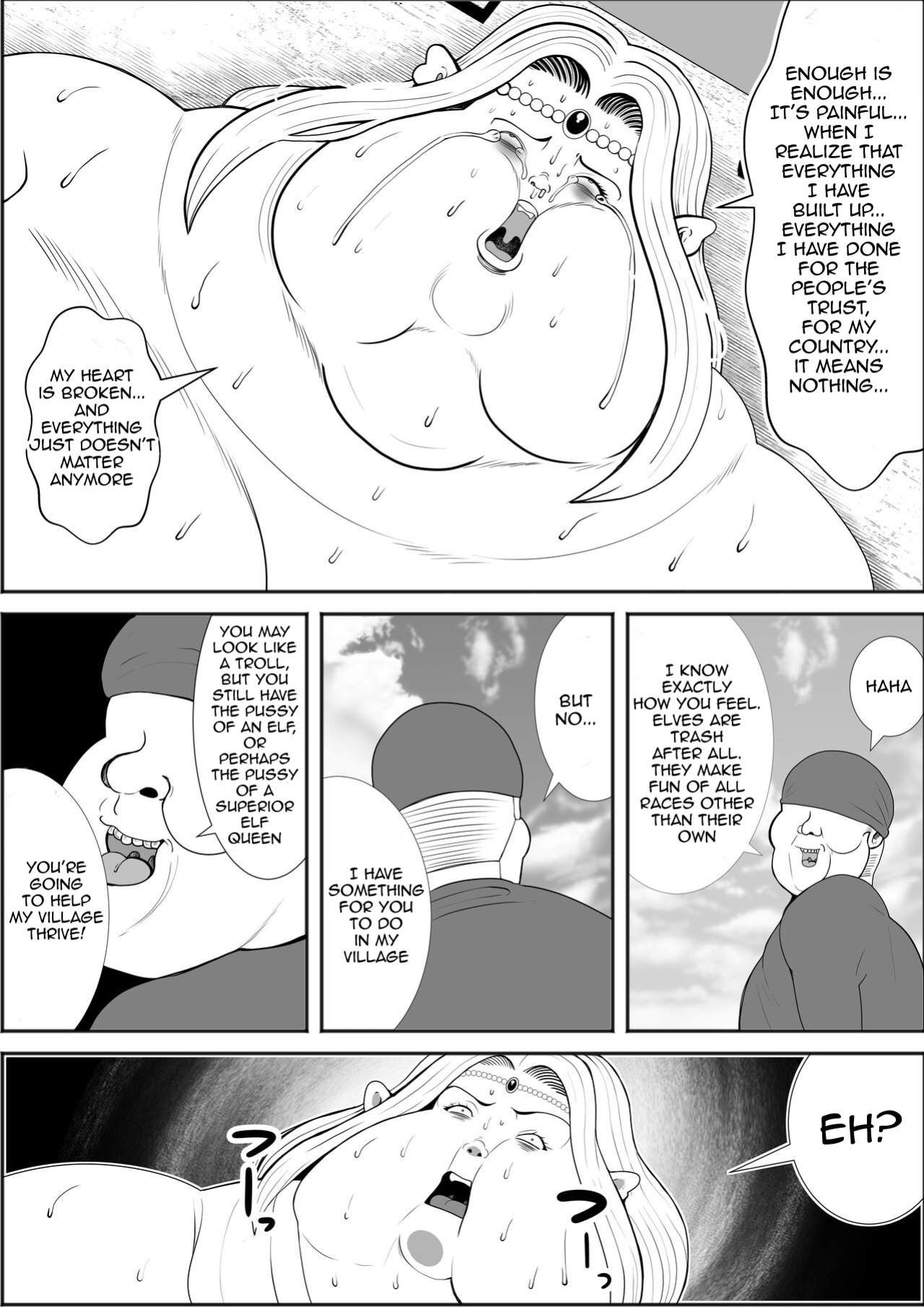 [Nekorondoru (Tokei)] Elf Queen Turned Obese
