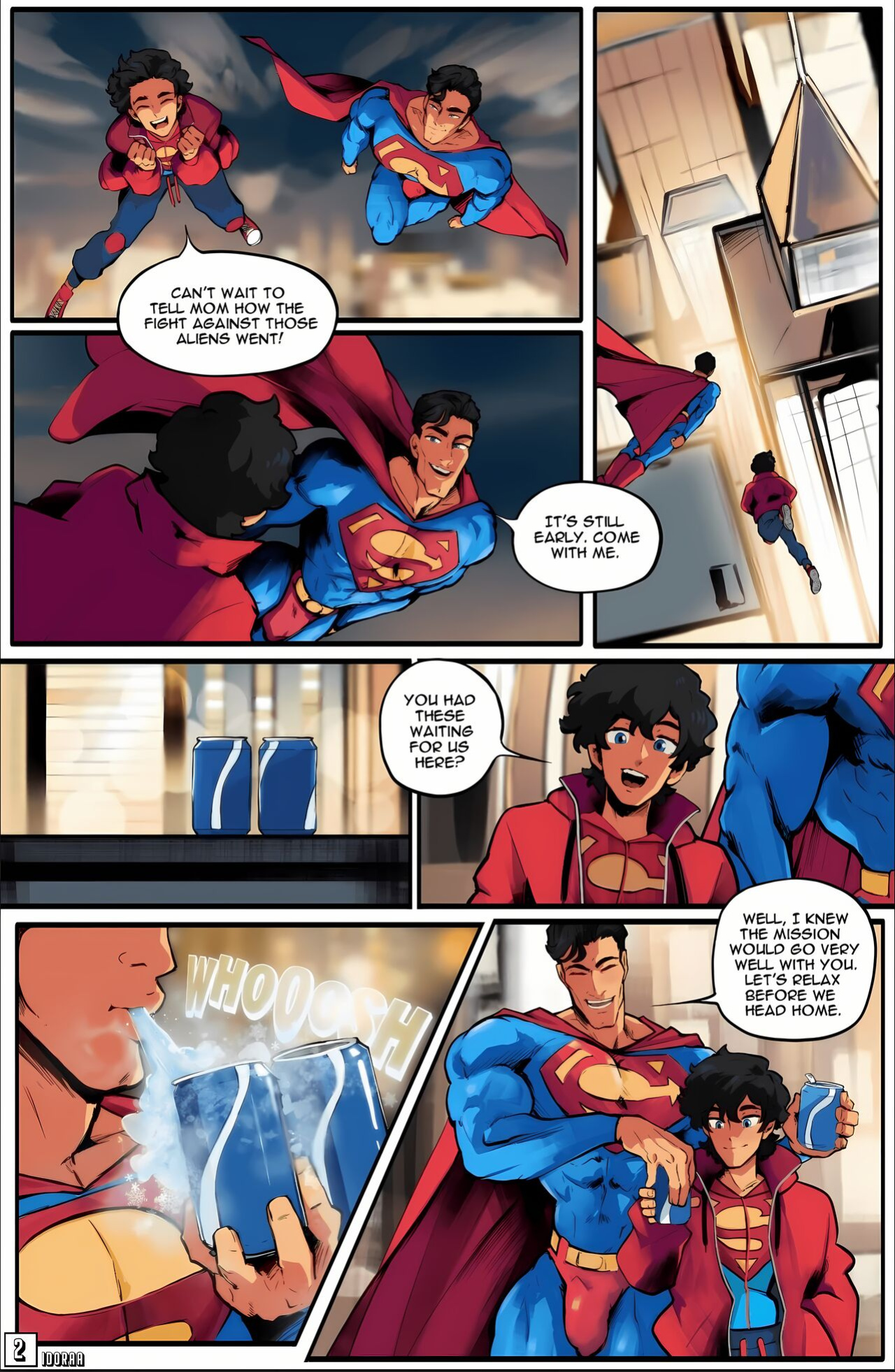 {Idoraa/Lilprincyvi} SUPERBOY Comic