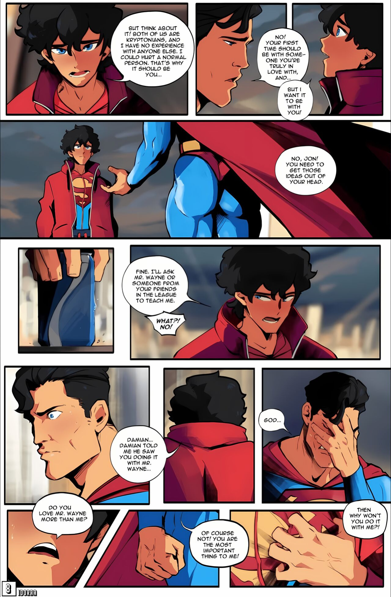{Idoraa/Lilprincyvi} SUPERBOY Comic