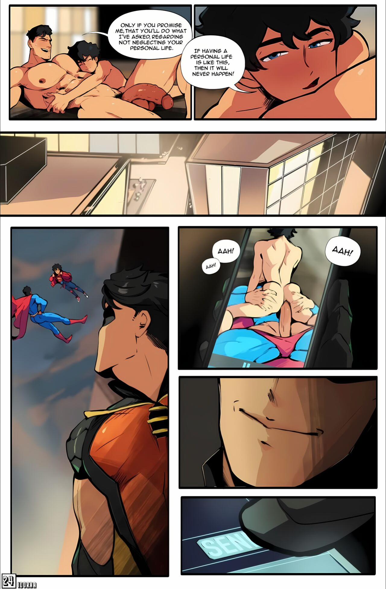 {Idoraa/Lilprincyvi} SUPERBOY Comic
