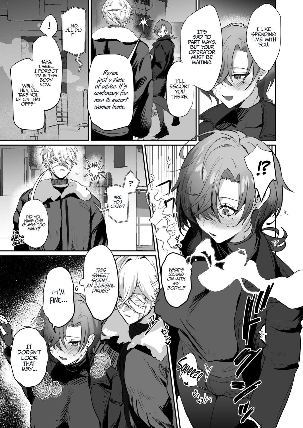 [Yabatani Land (Homina Mia)] Coral no Megumi de Nyotaika Shita Senyuu to xxx Suru Hon | A Book About XXX With My Buddy Who Has Become A Woman Because Of The Effect Of Coral (ARMORED CORE VI) [LunaticSeibah]