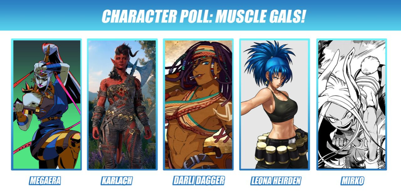 [Fontez] Muscle Gal Duel! (MHA,BG3)