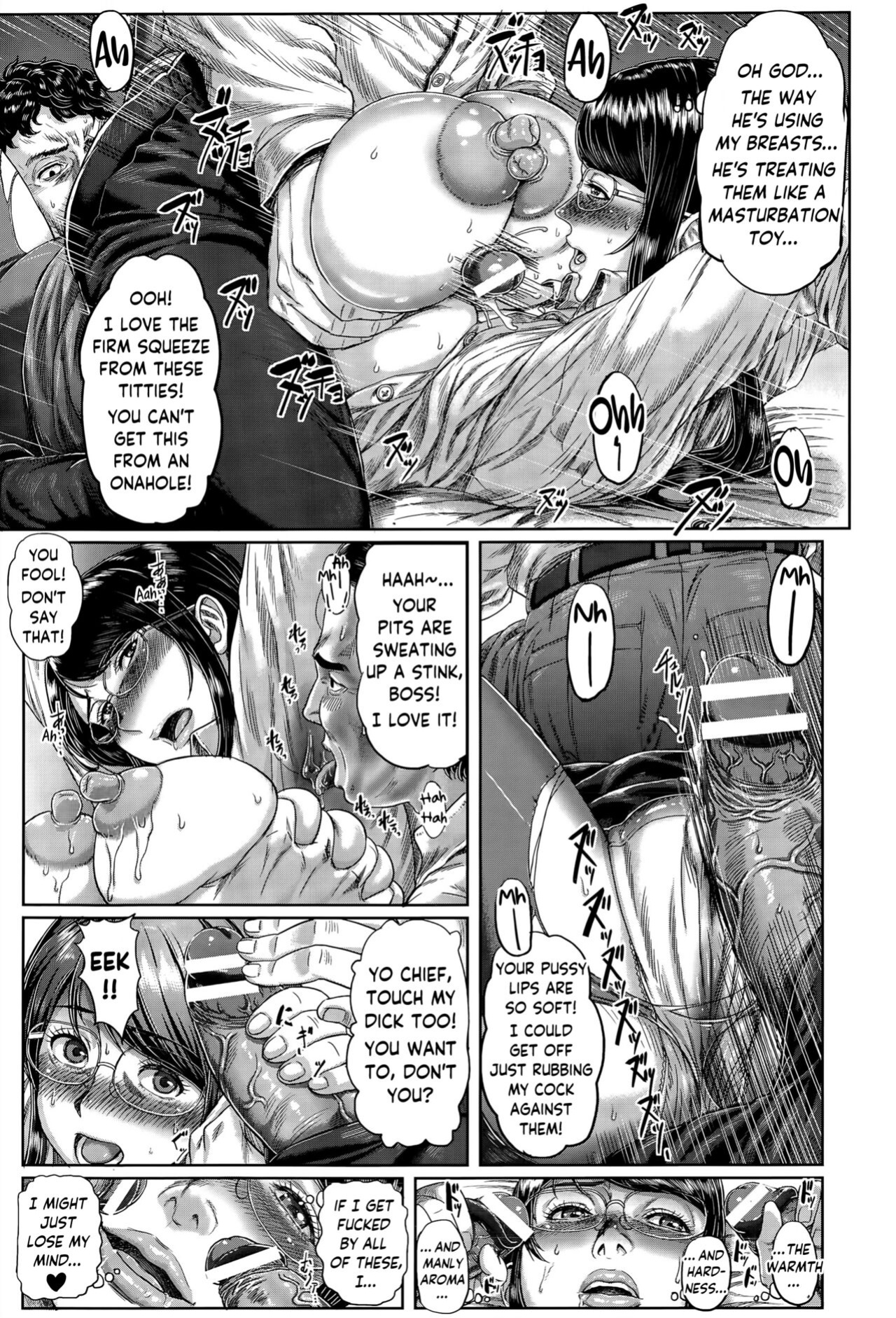 [Katou Tetsuya] Onna Joushi Naburare Jigoku | Miss Boss' Tantalising Torment (ANGEL Club 2015-09) [SaLamiLid]