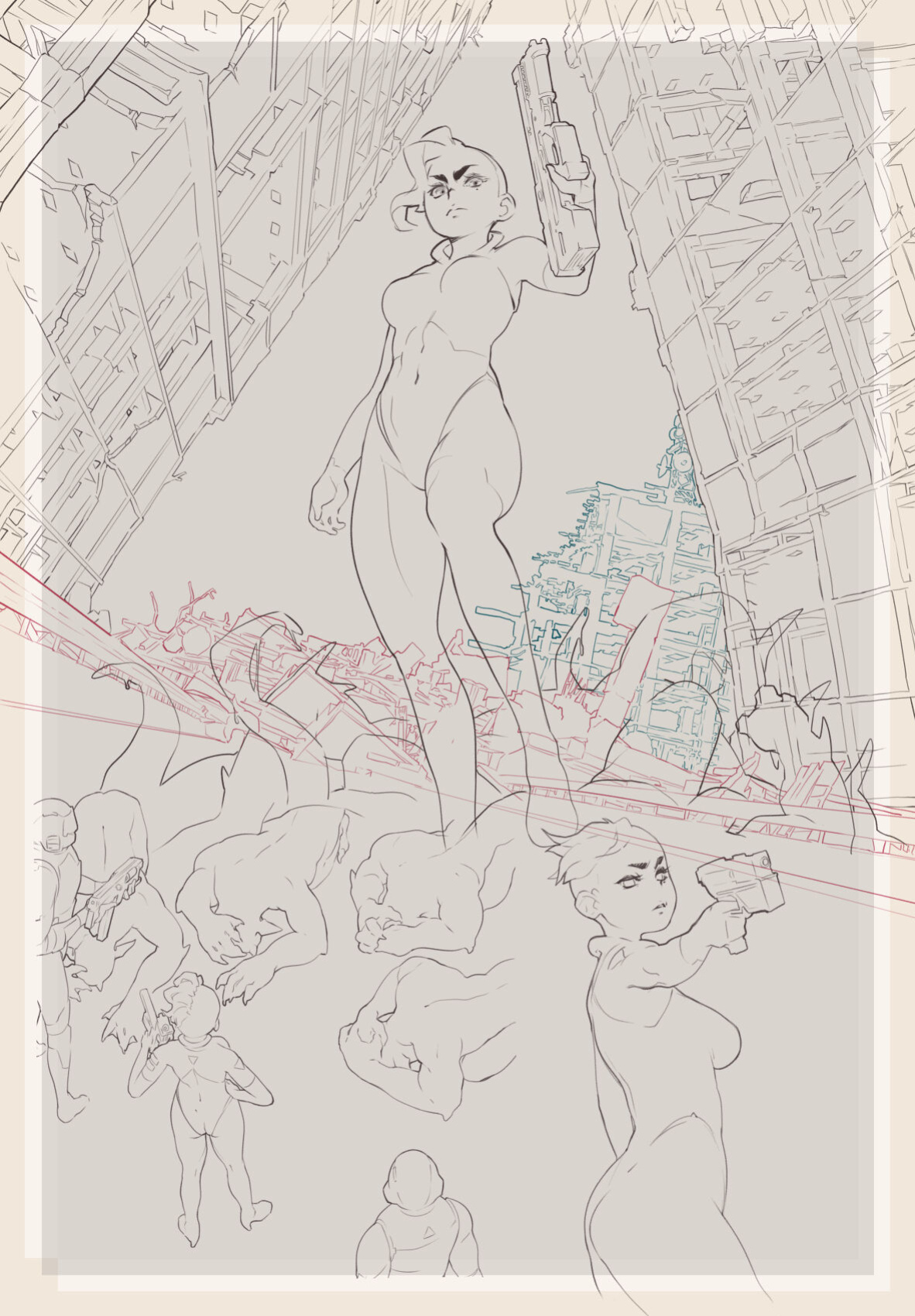 [Norasuko] RUTHLESS + Sketches and Concepts