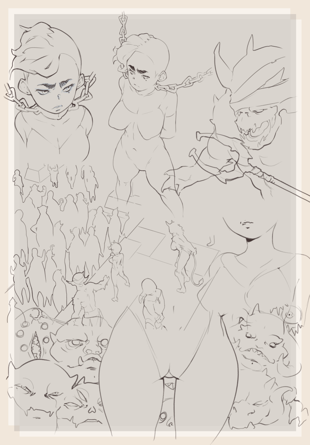 [Norasuko] RUTHLESS + Sketches and Concepts