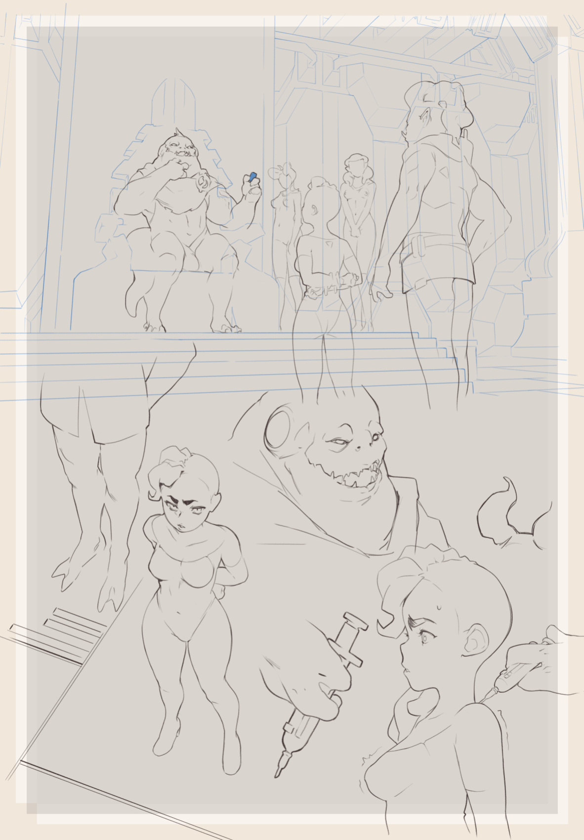 [Norasuko] RUTHLESS + Sketches and Concepts