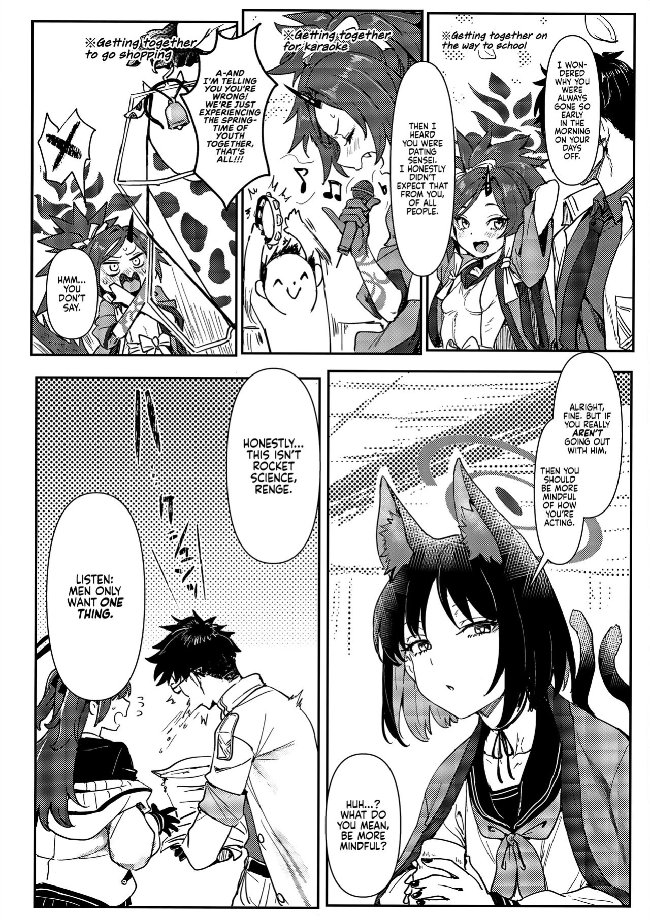 (C103) [Cleari Tei (Clearite)] Seishun Katsudou | Adolesensual Activities (Blue Archive) [head empty]