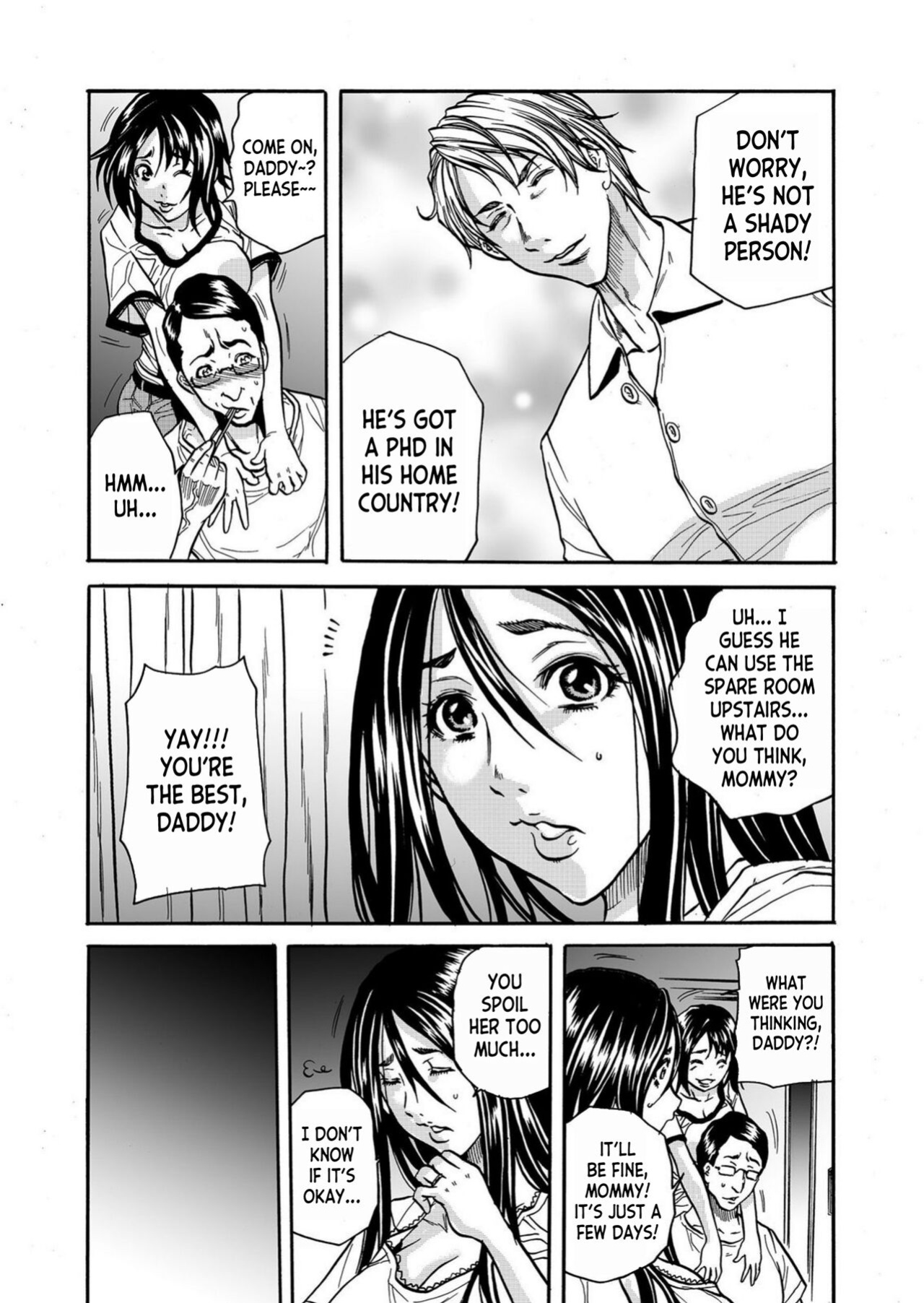 [Tachibana Naoki] Hitozuma no Kakushigoto 1 I Married Woman's Hidden Affairs 1 ch.1-2 [desudesu]