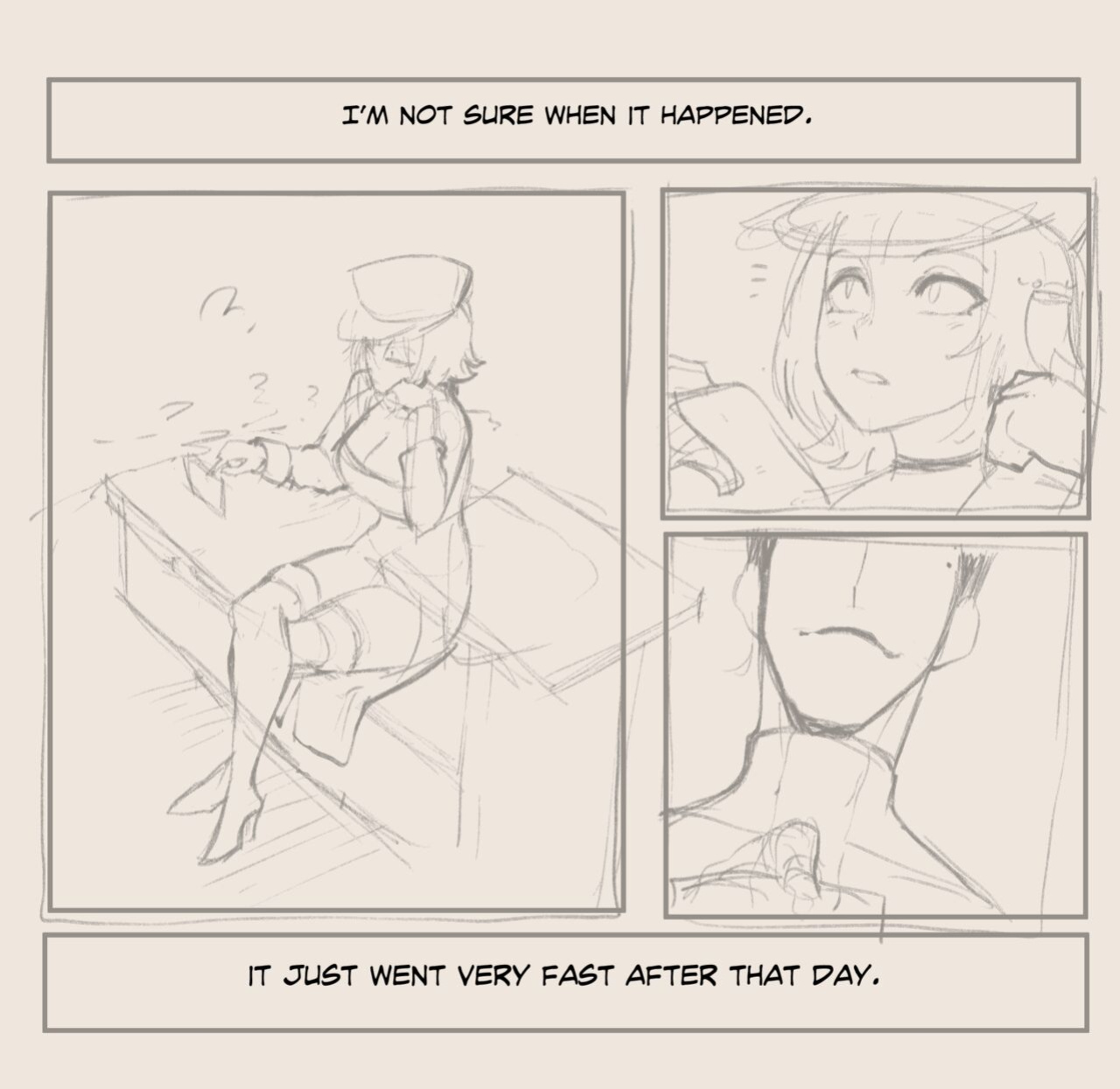 [Thiccwithaq] Sable/Xavion Comic commission
