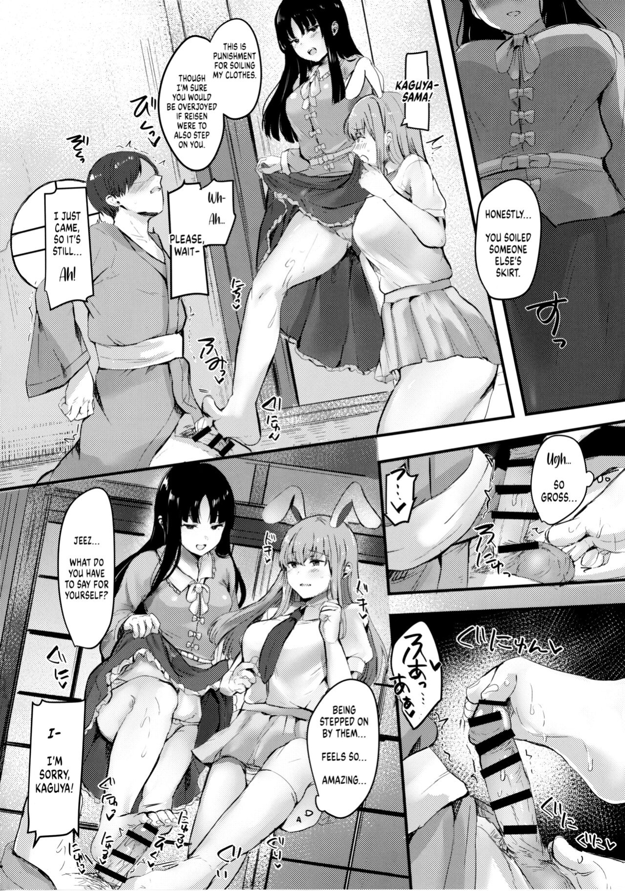 (Kouroumu 16) [Subliminal Daikaiten (Urasuke)] Kaguya-sama ni Asobareru Hon | A Book about being Toyed with by Kaguya (Touhou Project)