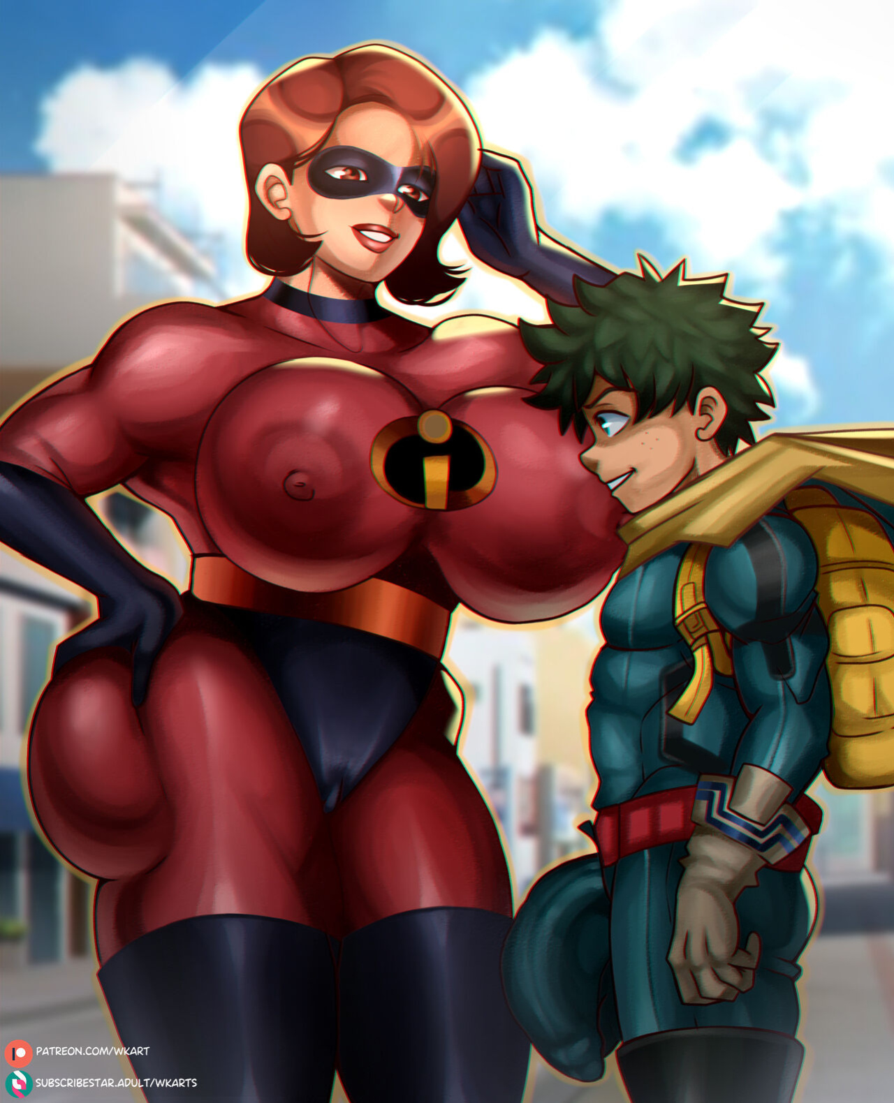 [Wkart] Deku and Elastigirl (My Hero Academia - The Incredibles)