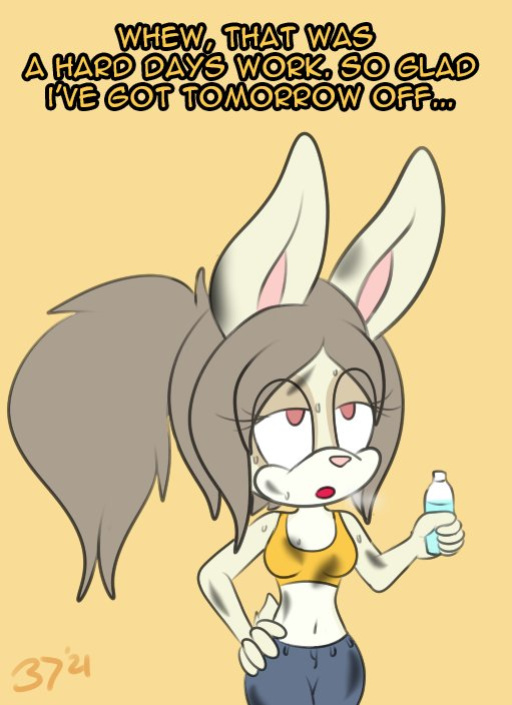 [Area37] Tomboy Cleans Up