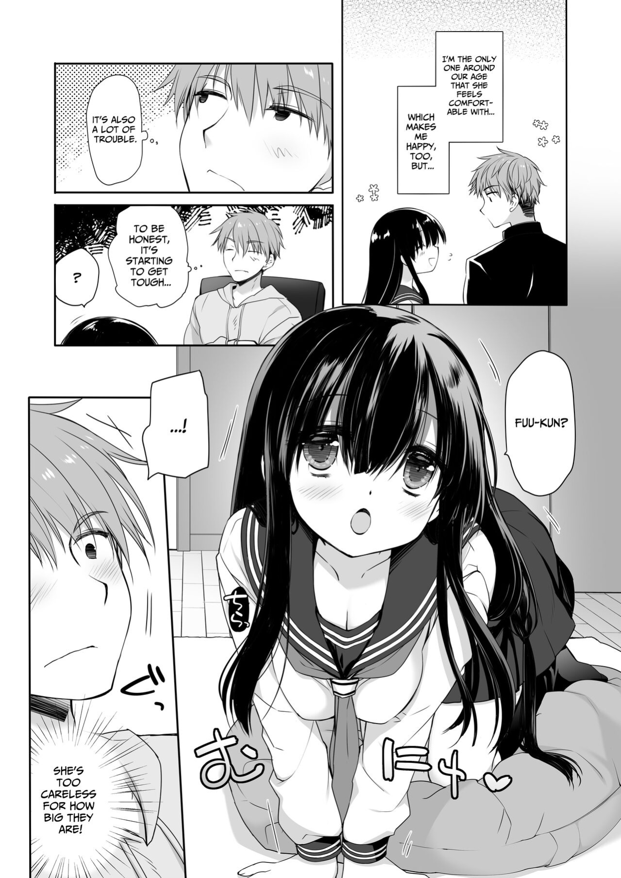 [Skip Beat Studio (Miyasu Risa, Hazumi Kei)] Jimi Bakunyuu Osananajimi no Oppai o 3-Jikan Momi Tsuzuketara Taihen na Koto ni Natta [nasmas]