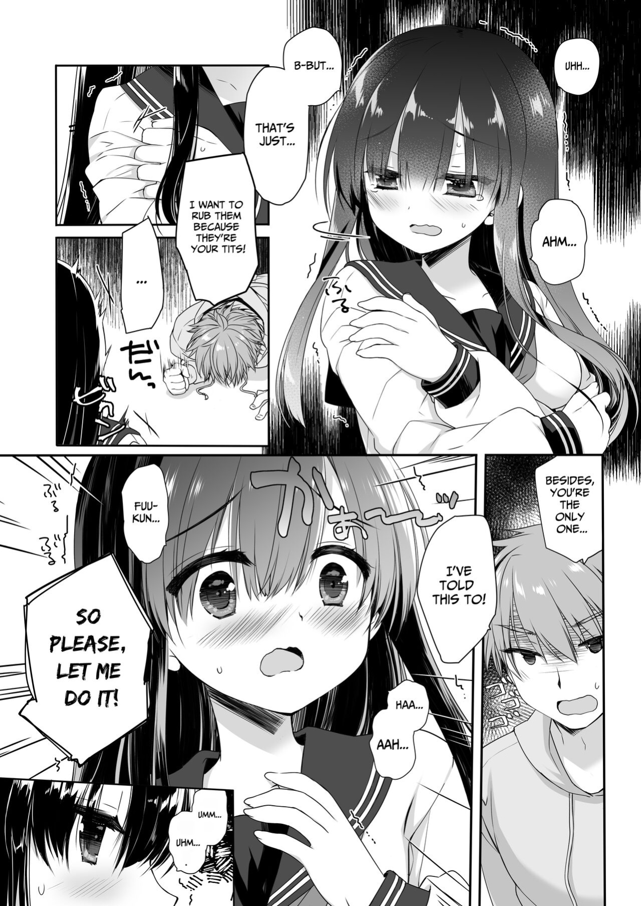 [Skip Beat Studio (Miyasu Risa, Hazumi Kei)] Jimi Bakunyuu Osananajimi no Oppai o 3-Jikan Momi Tsuzuketara Taihen na Koto ni Natta [nasmas]
