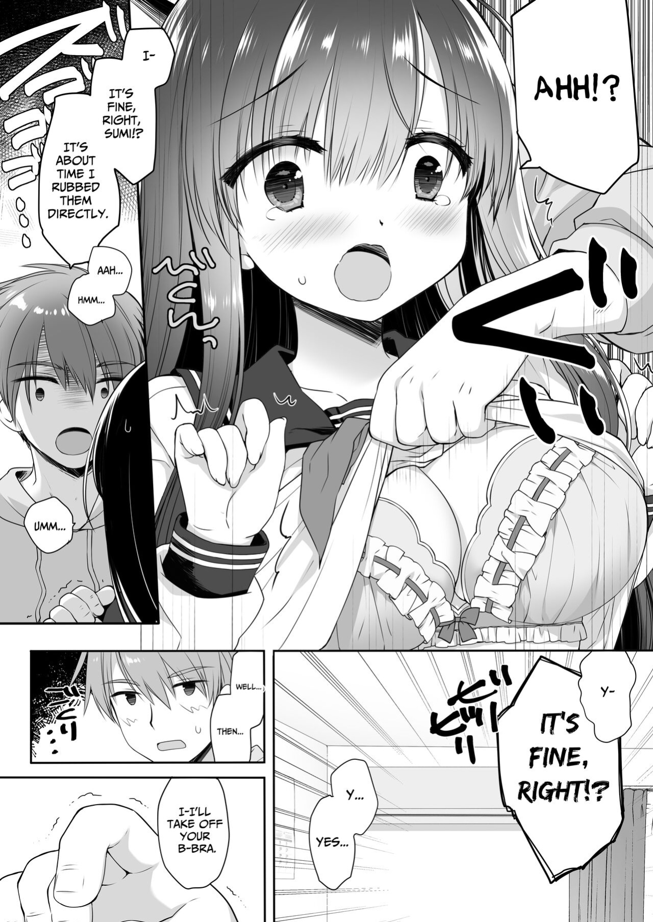 [Skip Beat Studio (Miyasu Risa, Hazumi Kei)] Jimi Bakunyuu Osananajimi no Oppai o 3-Jikan Momi Tsuzuketara Taihen na Koto ni Natta [nasmas]