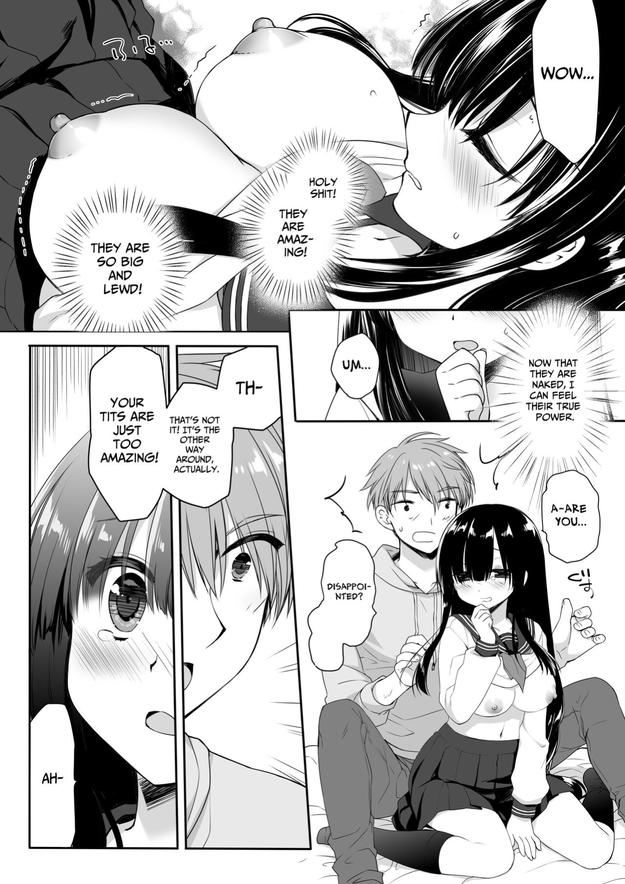 [Skip Beat Studio (Miyasu Risa, Hazumi Kei)] Jimi Bakunyuu Osananajimi no Oppai o 3-Jikan Momi Tsuzuketara Taihen na Koto ni Natta [nasmas]
