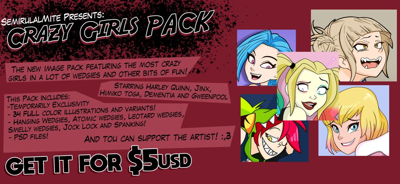 [SemiDraws] Crazy Girls Pack