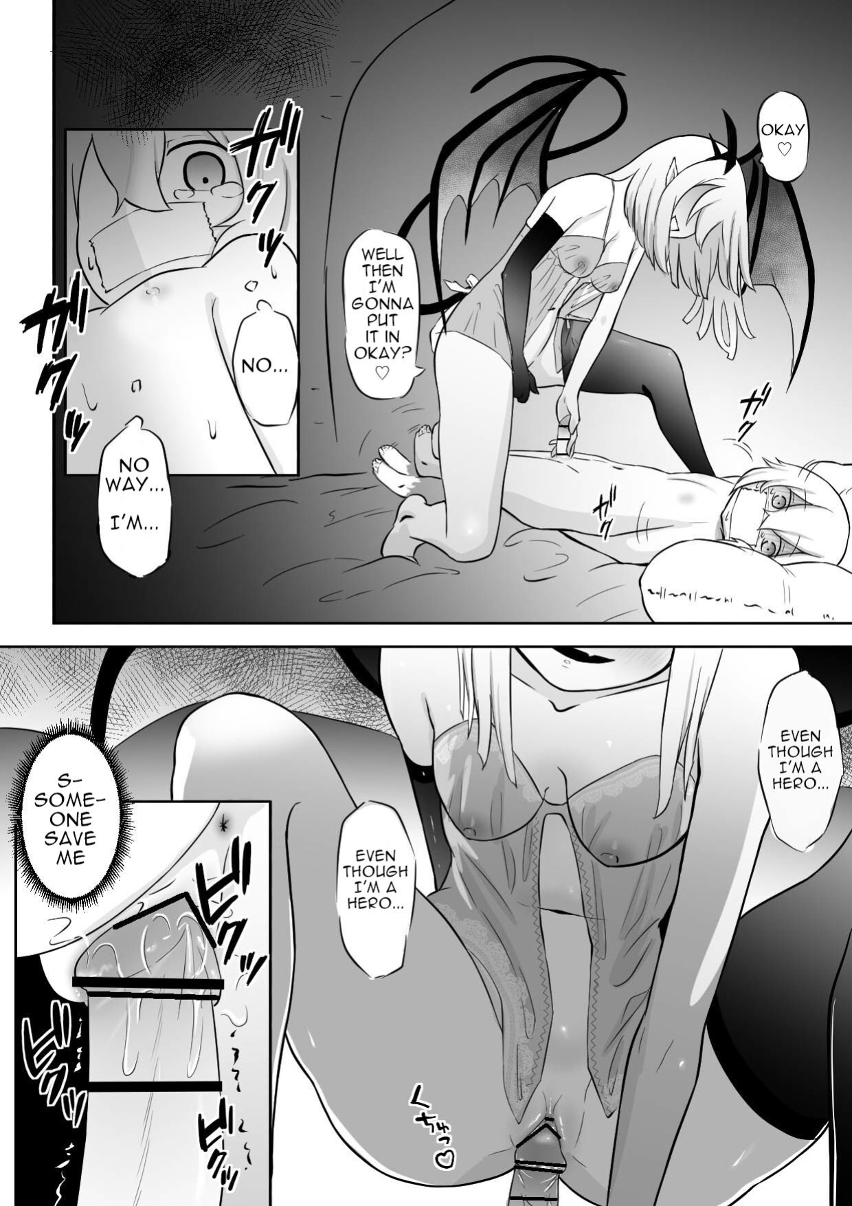 [Permission (Zandoro)] Nakama ni Uragirare Succubus ni Urareta Yuusha-sama no Ohanashi | Story of a Hero Betrayed by his Comrades and Sold to a Succubus [TGE7]