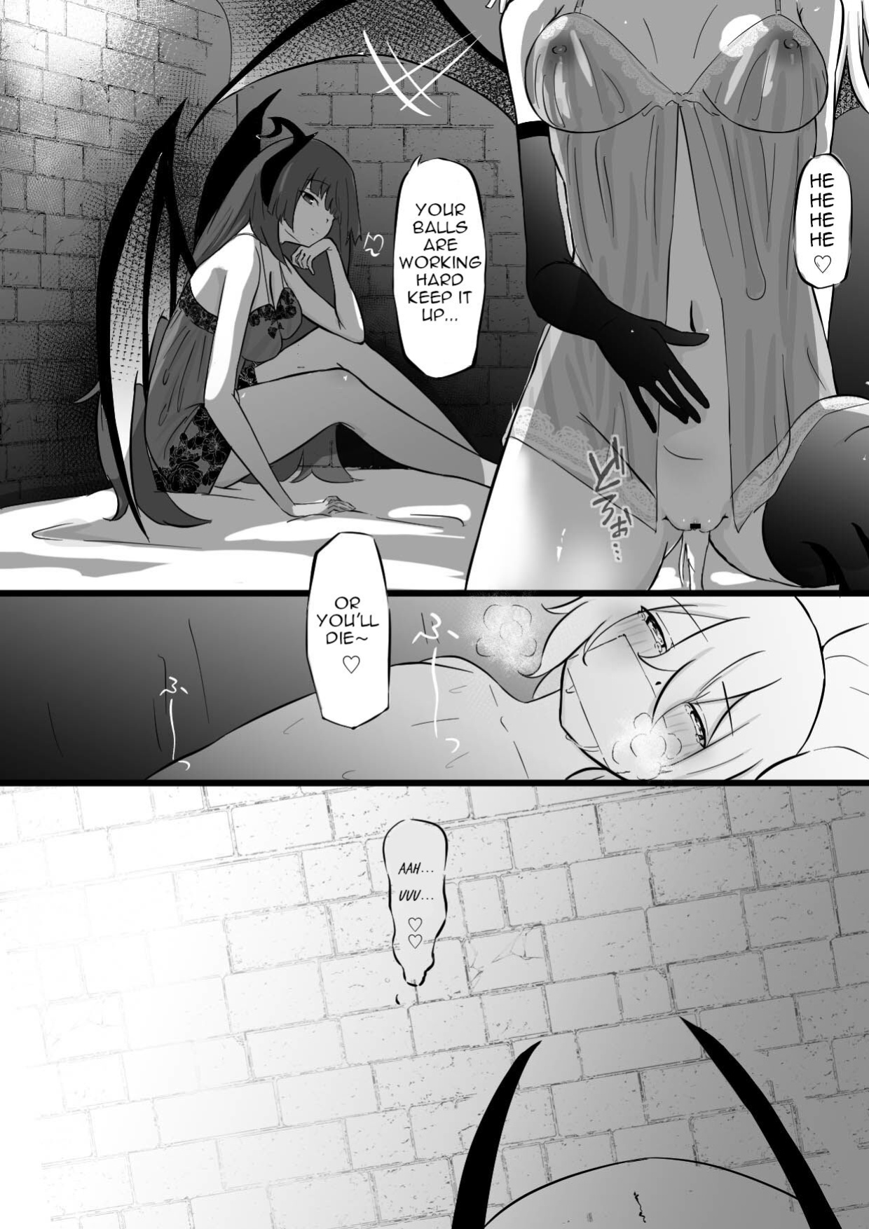 [Permission (Zandoro)] Nakama ni Uragirare Succubus ni Urareta Yuusha-sama no Ohanashi | Story of a Hero Betrayed by his Comrades and Sold to a Succubus [TGE7]