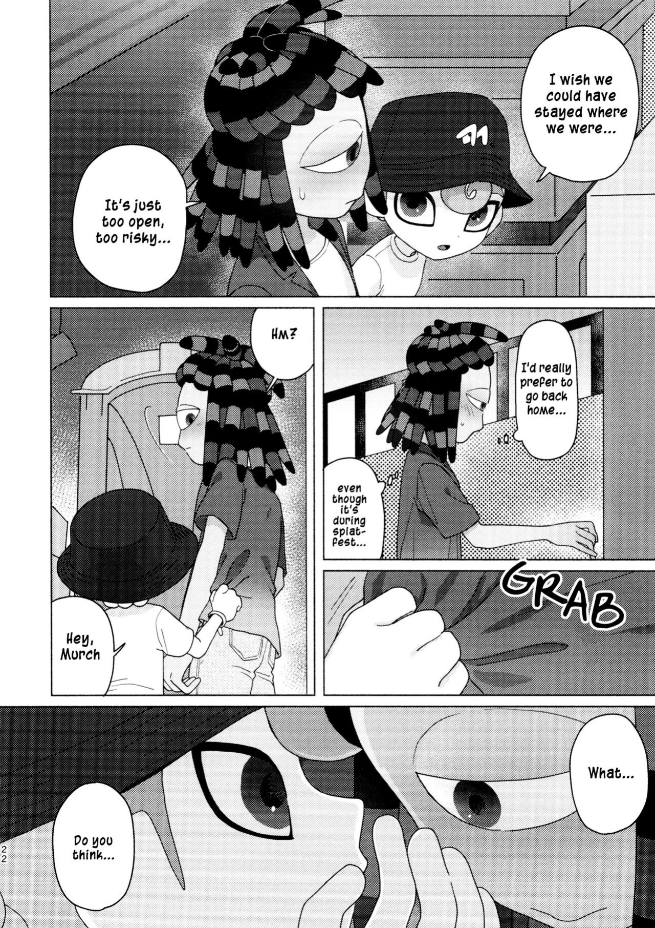 (ALL STAR 21) [HanoHako (Kashi)] Sneak away from the fest. (Splatoon)