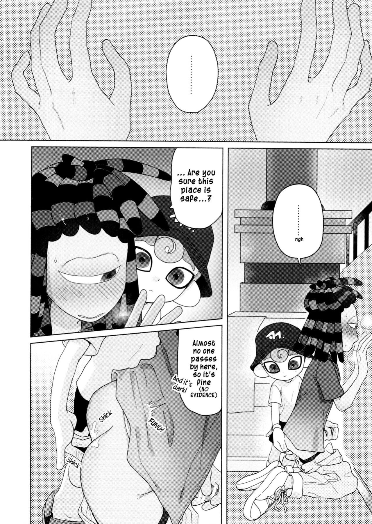 (ALL STAR 21) [HanoHako (Kashi)] Sneak away from the fest. (Splatoon)